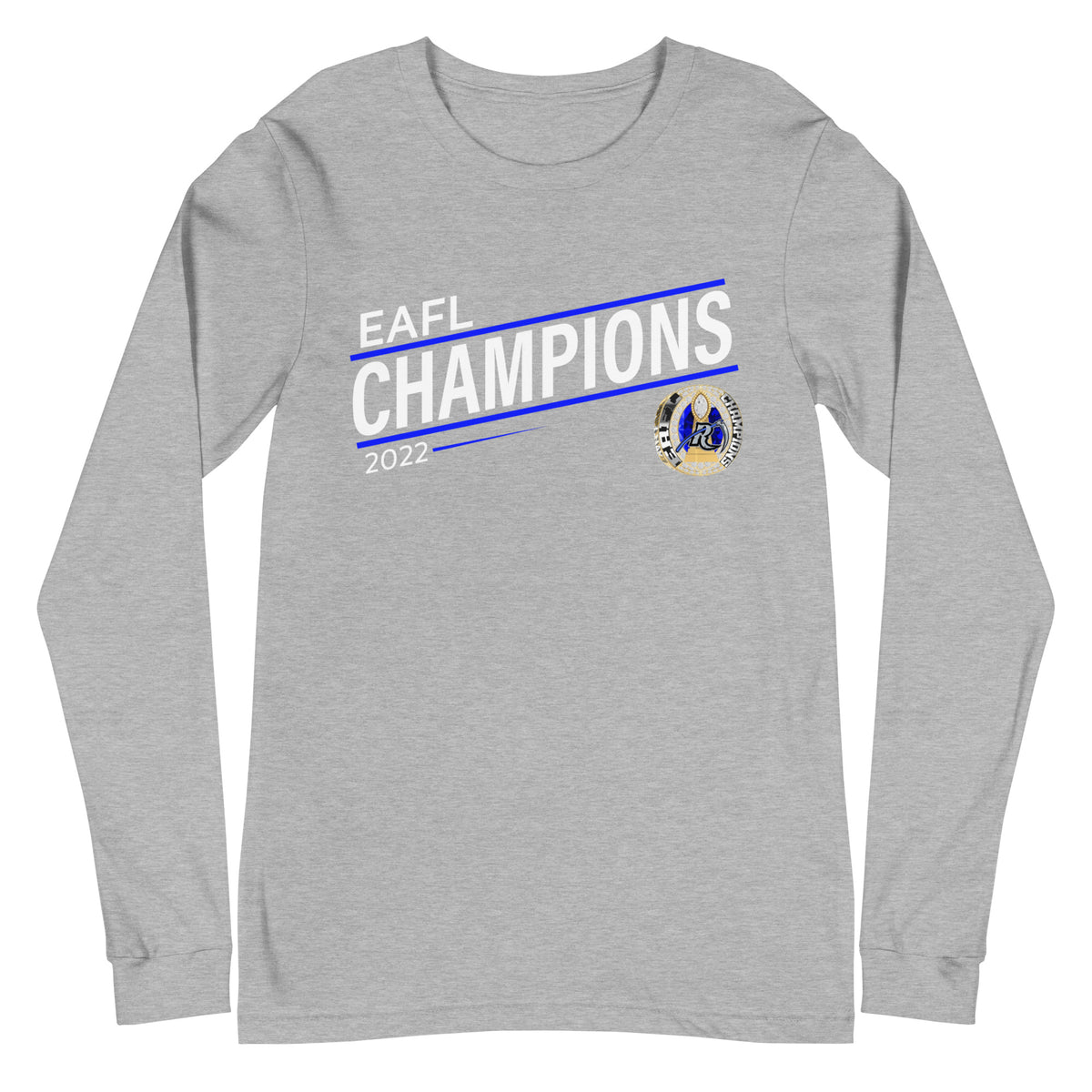 Bay Area Reapers 2022 EAFL Championship Ring Unisex Long Sleeve Tee