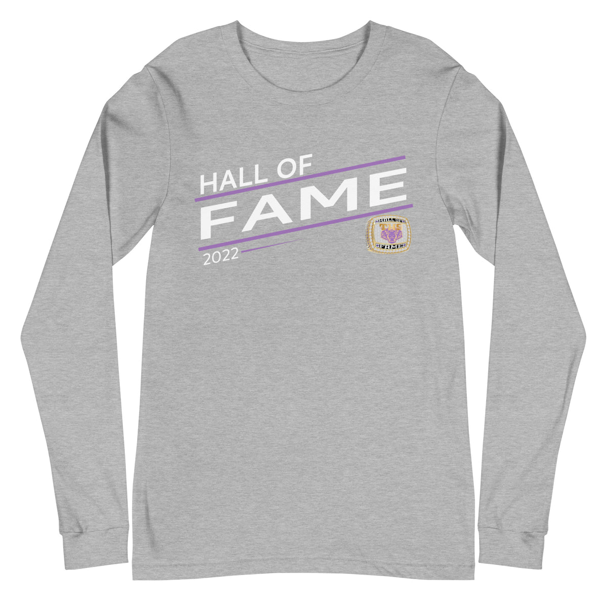 Ernest Reed Hall of Fame Championship Ring Unisex Long Sleeve Tee
