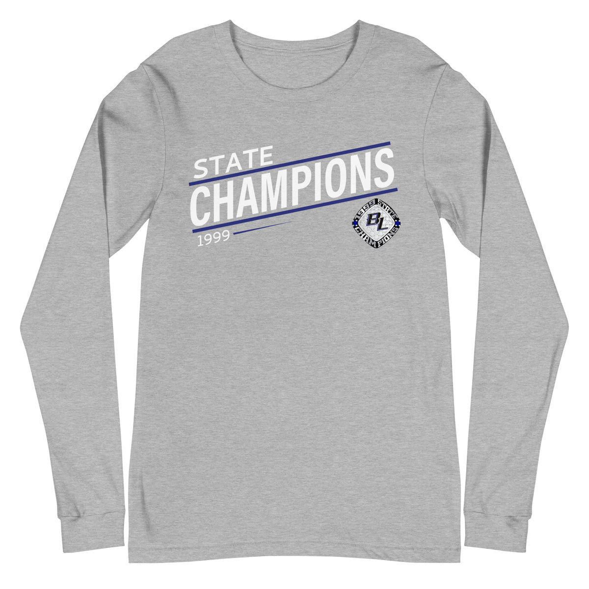 Trevor Neal Basketball State Champions Unisex Long Sleeve Tee