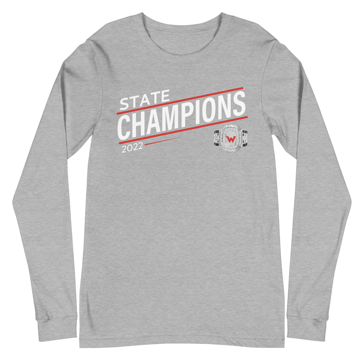 Waltham High School State Champions Unisex Long Sleeve Tee