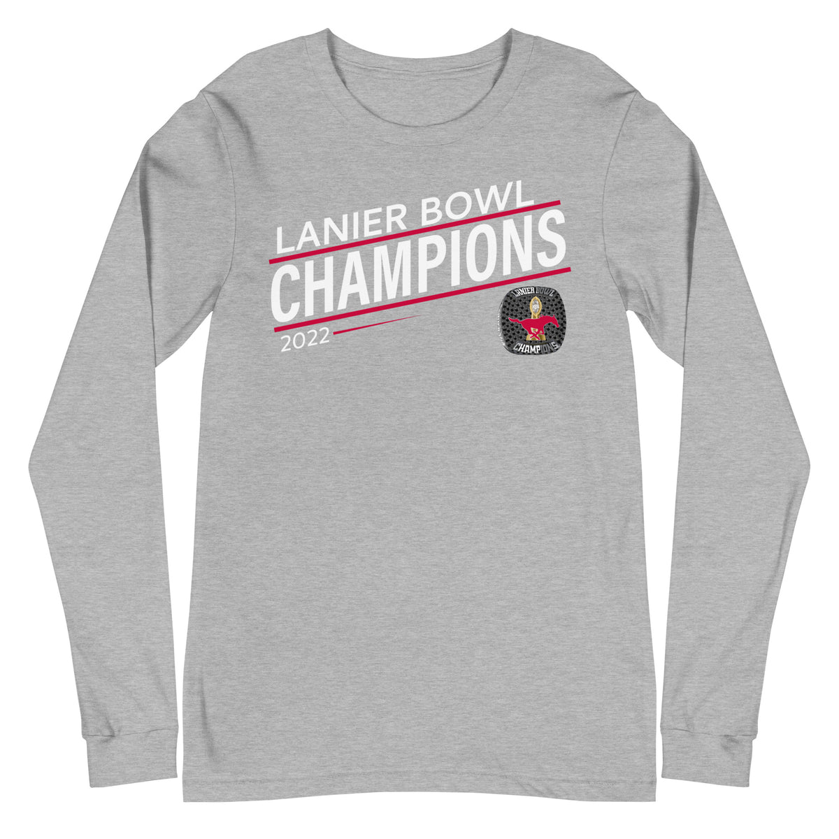 Tumminia Youth Football Lanier Bowl Champions Unisex Long Sleeve Tee