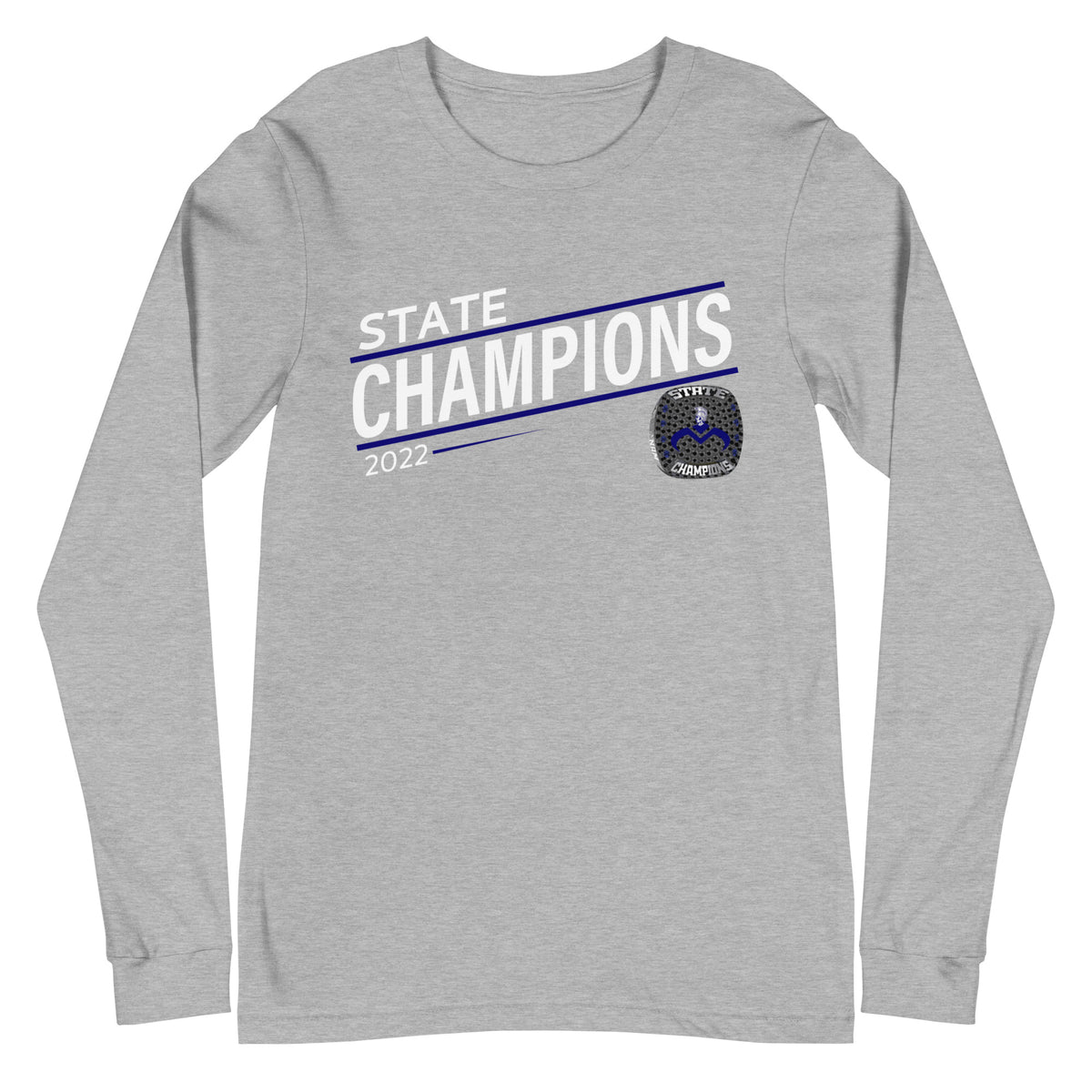 Moanalua High School 2022 State Championship Ring Unisex Long Sleeve Tee