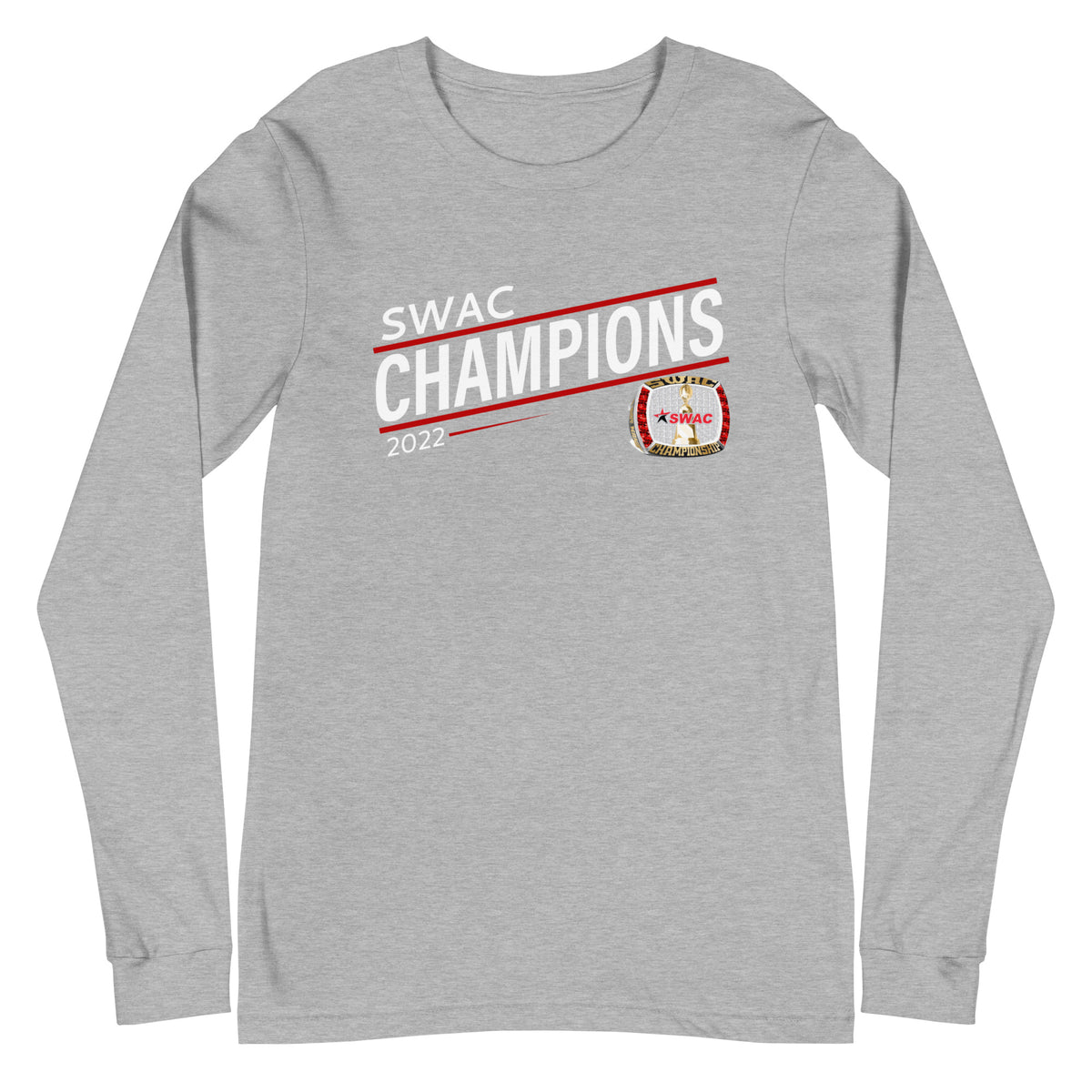 Southwestern Athletic Conference 2022 Championship Ring Unisex Long Sleeve Tee