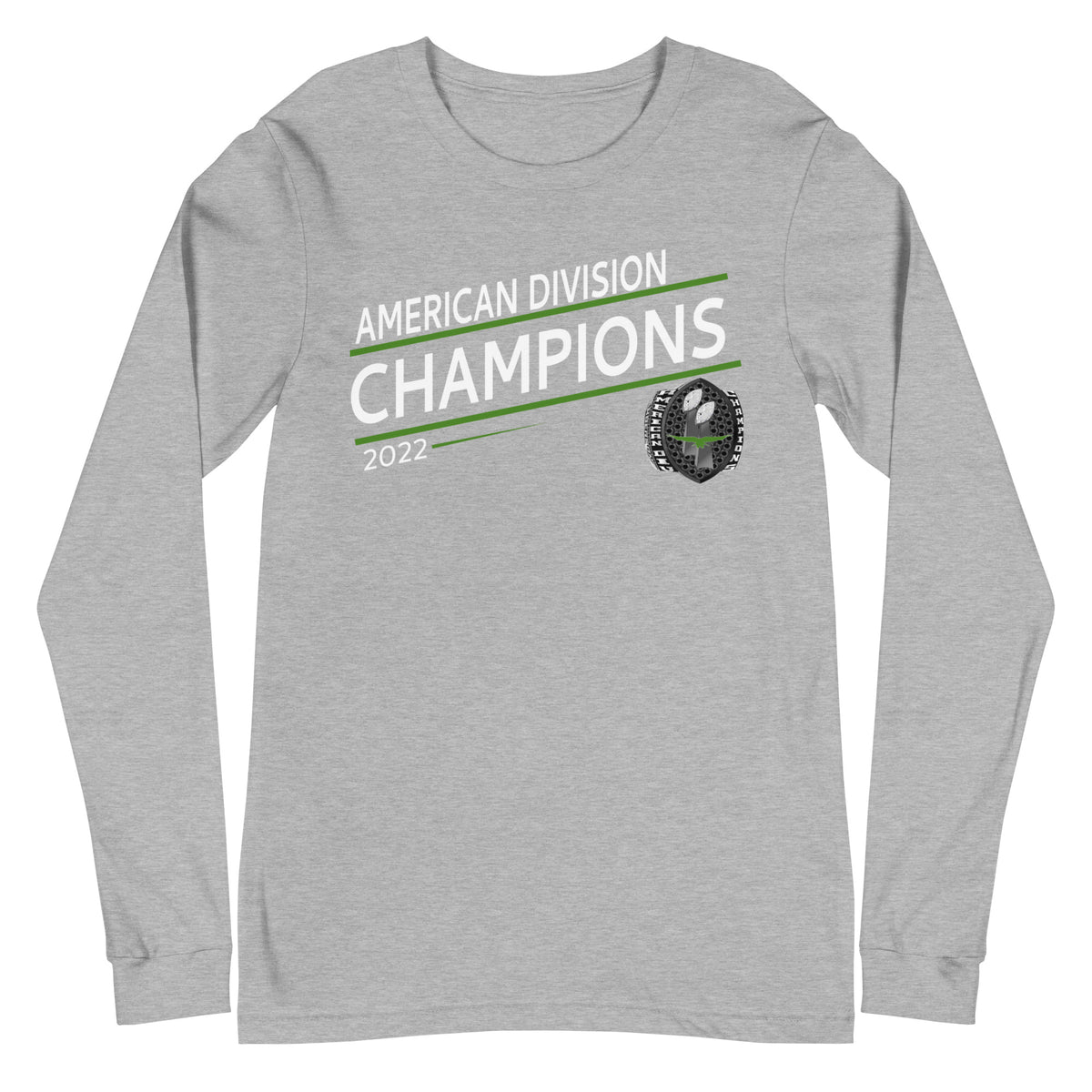 Feather River Community College 2022 American DIV Championship Ring Unisex Long Sleeve Tee