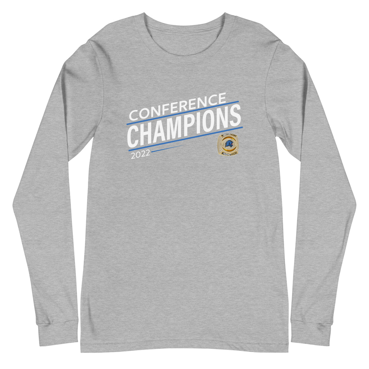 Prince Williams Monarchs 2022 Conference Championship Ring Unisex Long Sleeve Tee