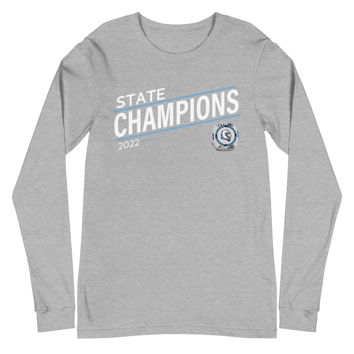 Valor Christian High School 2022 State Championship Ring  Unisex Long Sleeve Tee