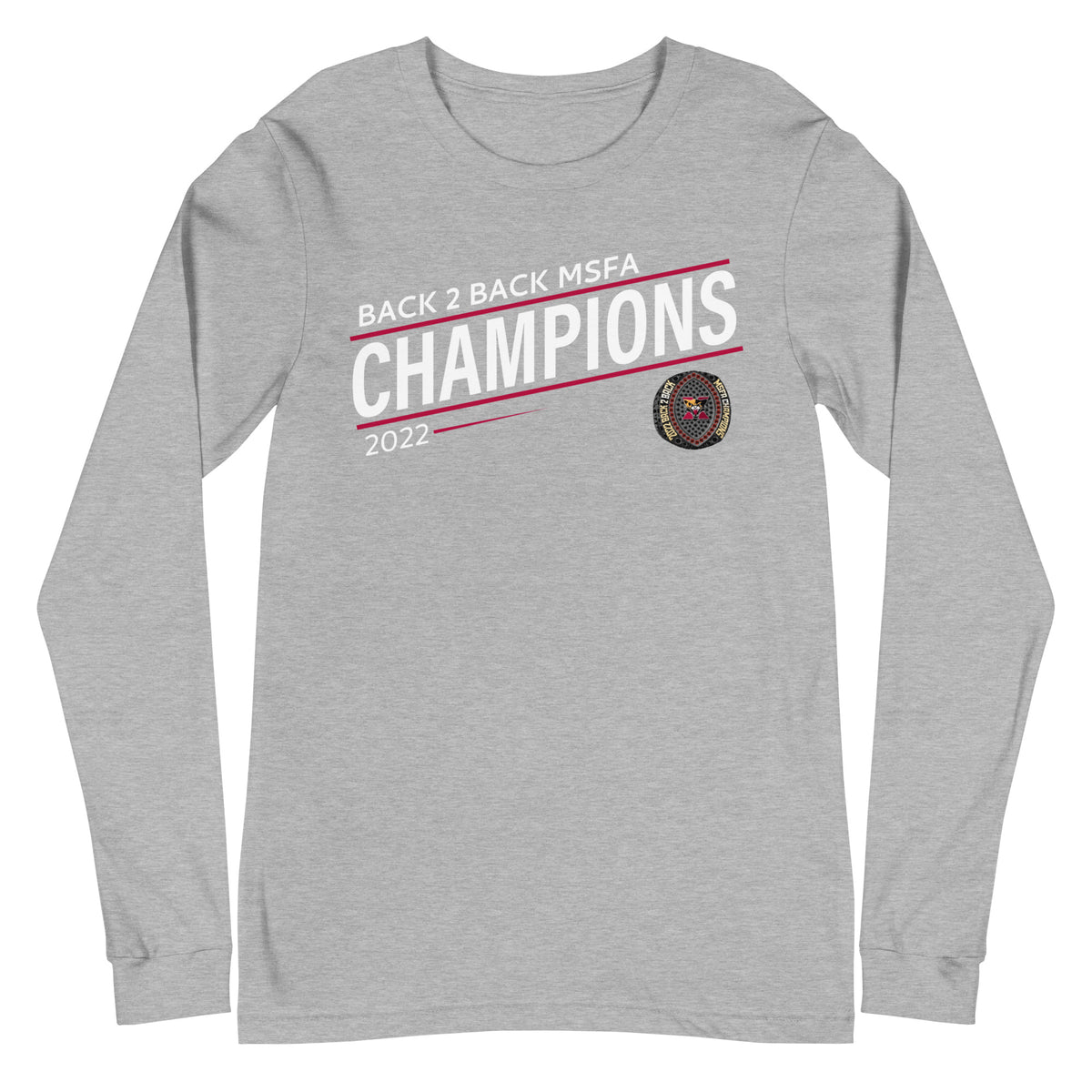 Saint Xavier University 2022 MSFA Championship Ring Unisex Long Sleeve Tee