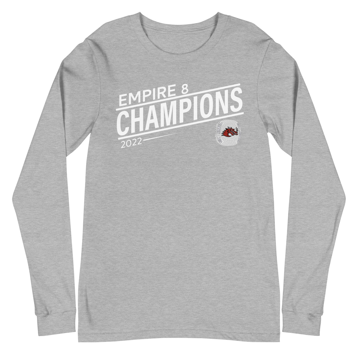 State University of New York at Cortland 2022 State Championship Ring Unisex Long Sleeve Tee