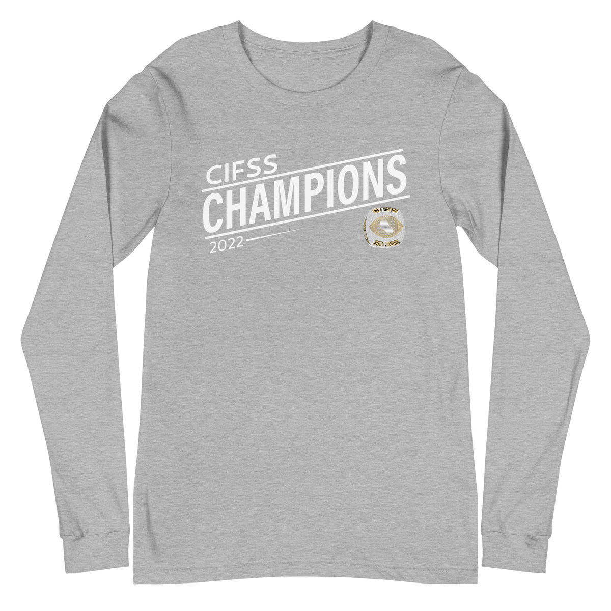 CFOA 2022 State Championship Ring Unisex Long Sleeve Tee
