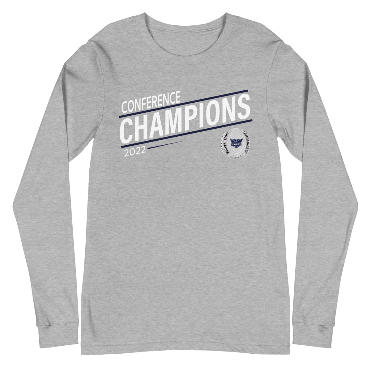Gila River Hawks 2022 State Championship Ring Unisex Long Sleeve Tee