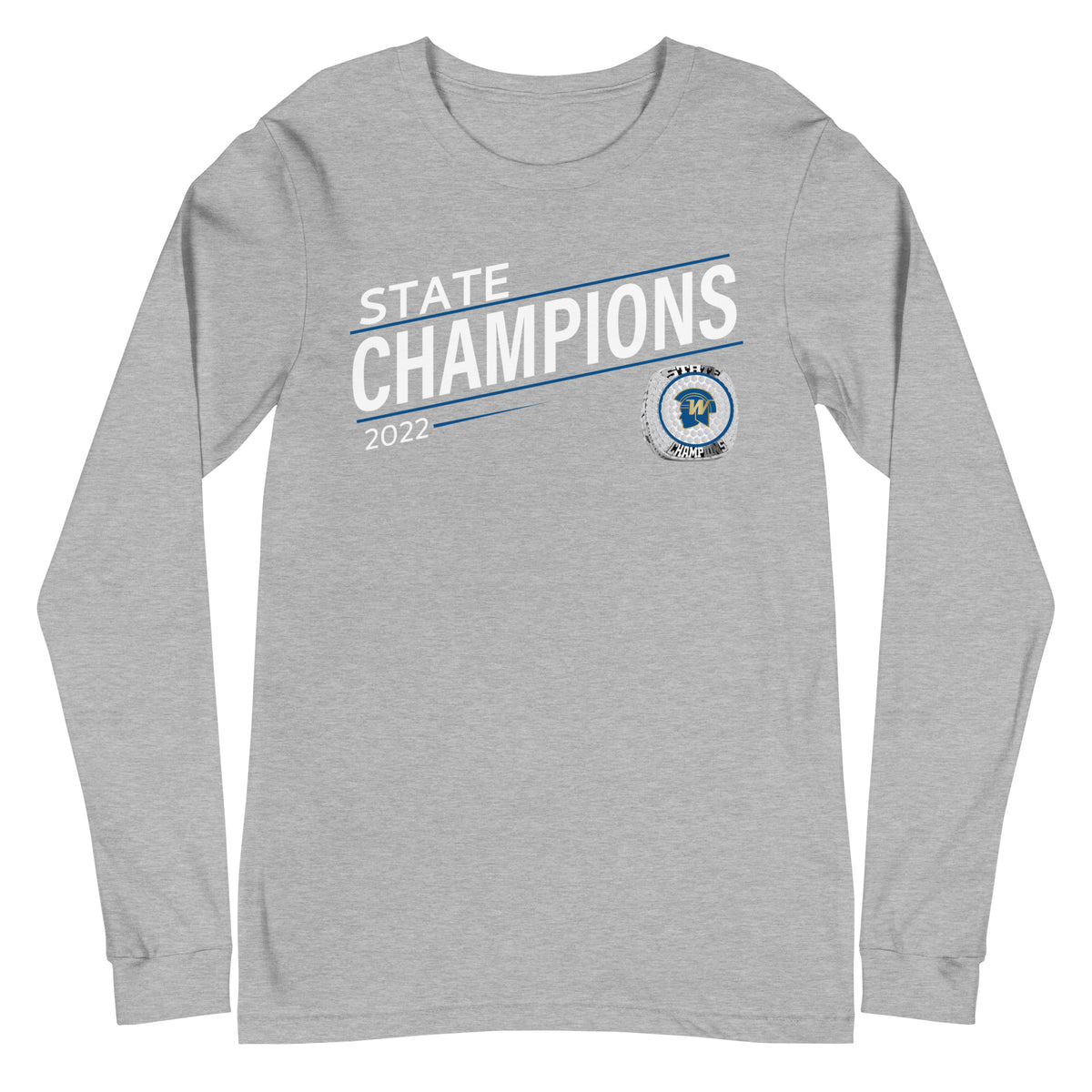 Wayzata High School 2022 State Championship Ring Unisex Long Sleeve Tee