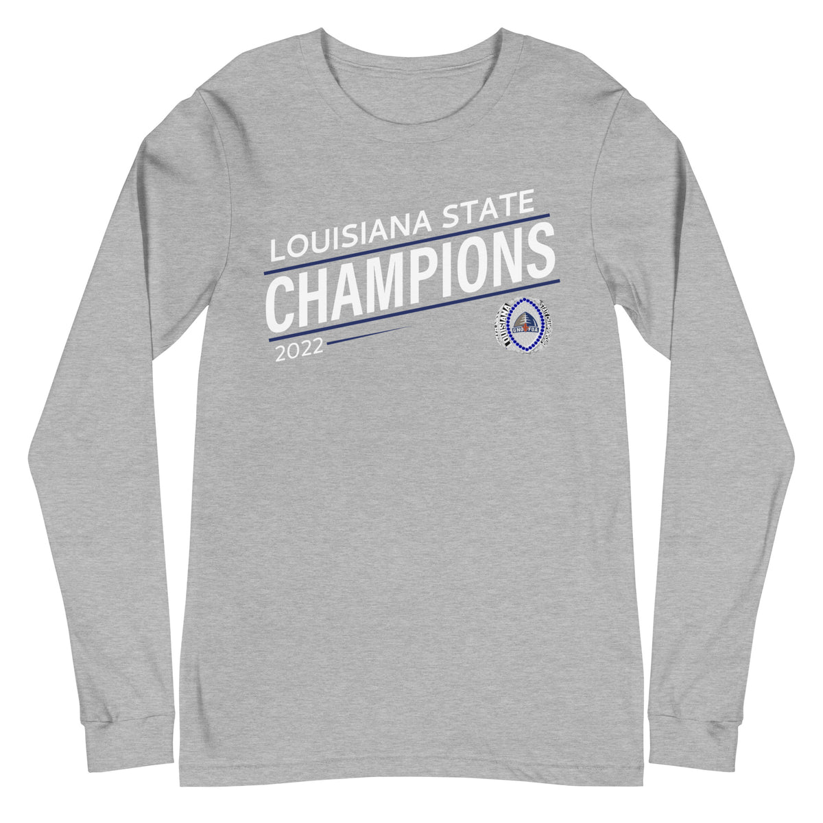 Customer Care 2022 State Championship Ring Unisex Long Sleeve Tee