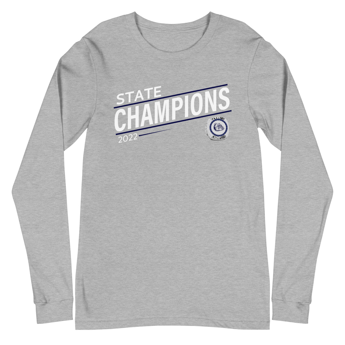 Lawrence High School Field Hockey 2022 State Championship Ring Unisex Long Sleeve Tee