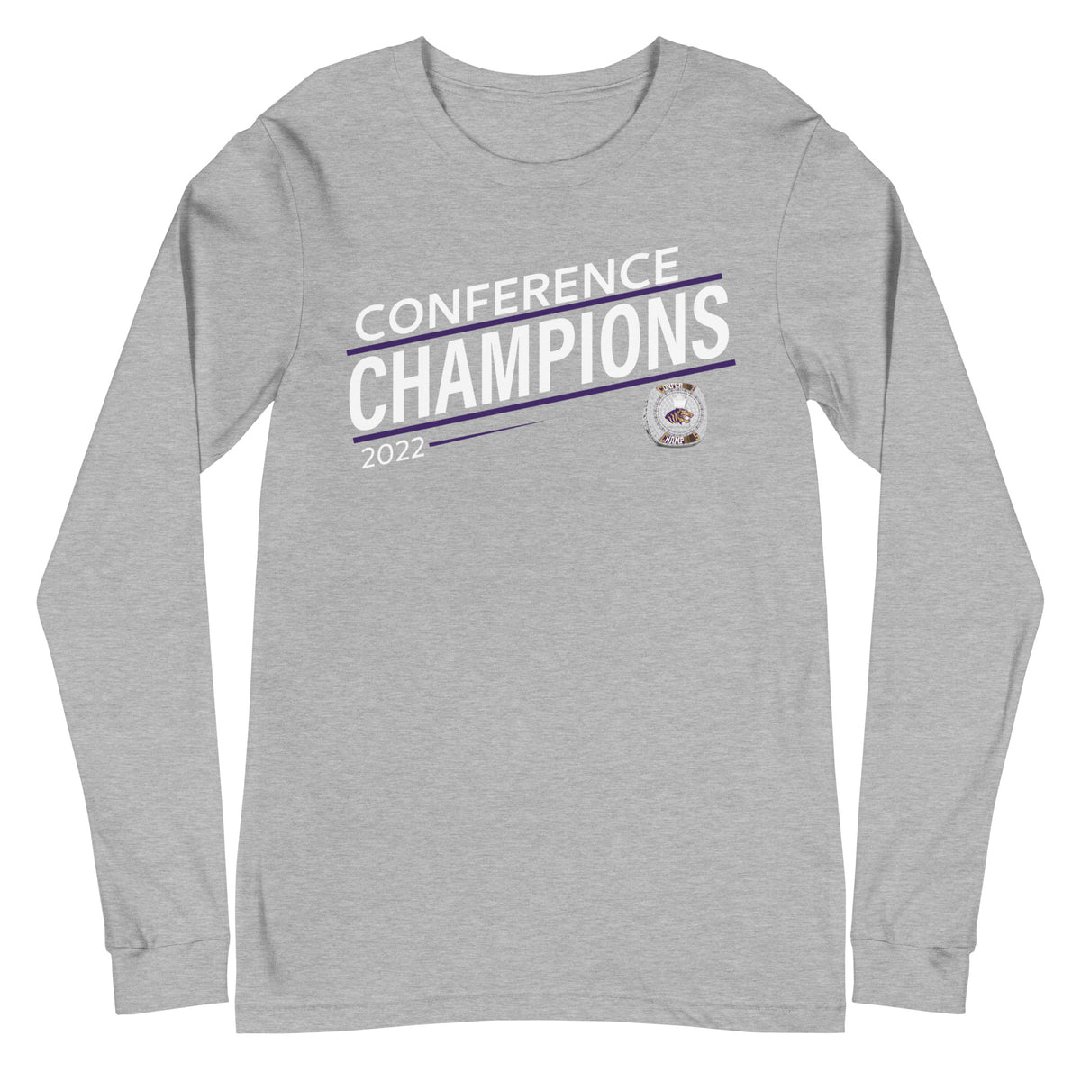 Ouachita Baptist University Cross Country 2022 State Championship Ring Unisex Long Sleeve Tee