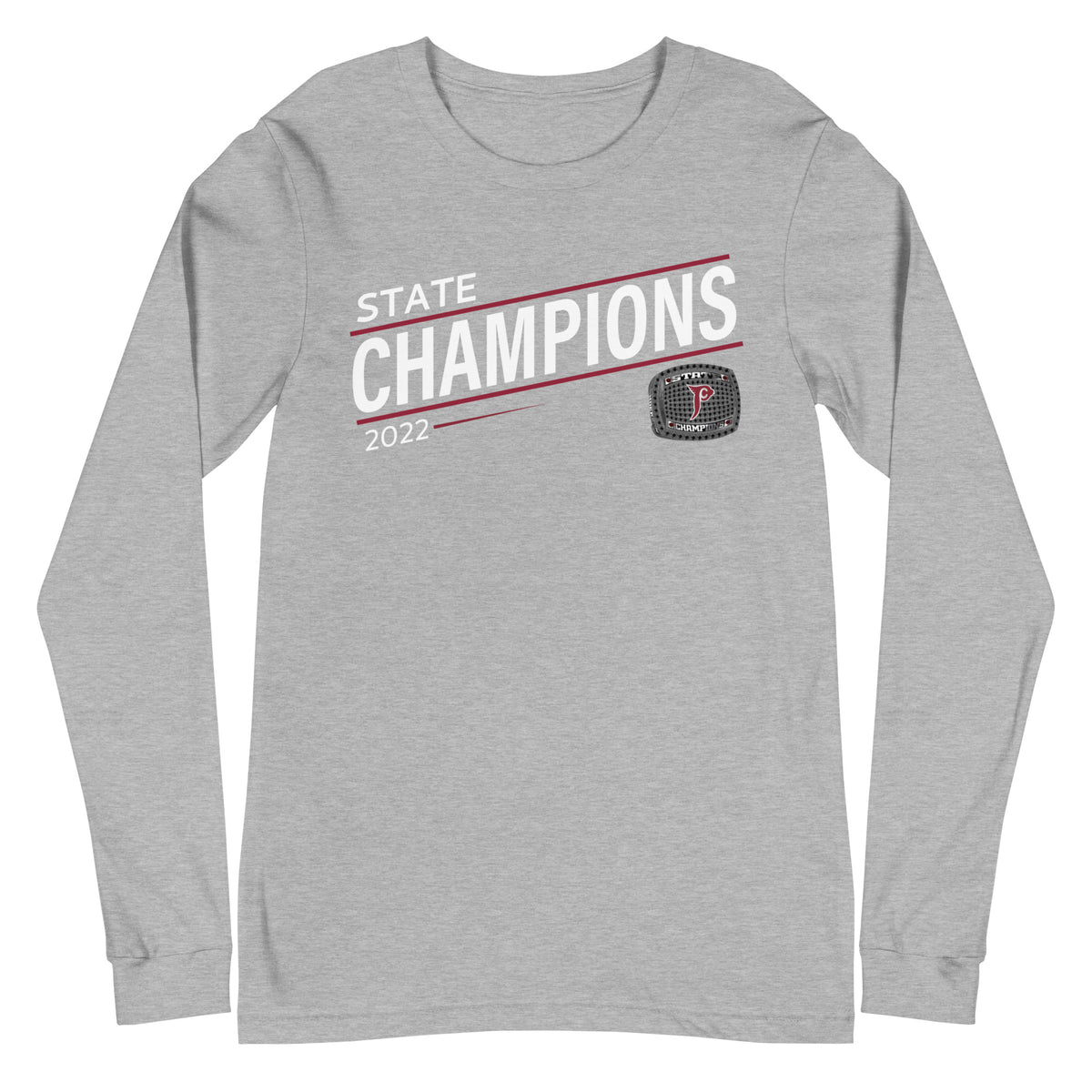 Prescott High School Golf 2022 State Championship Ring Unisex Long Sleeve Tee