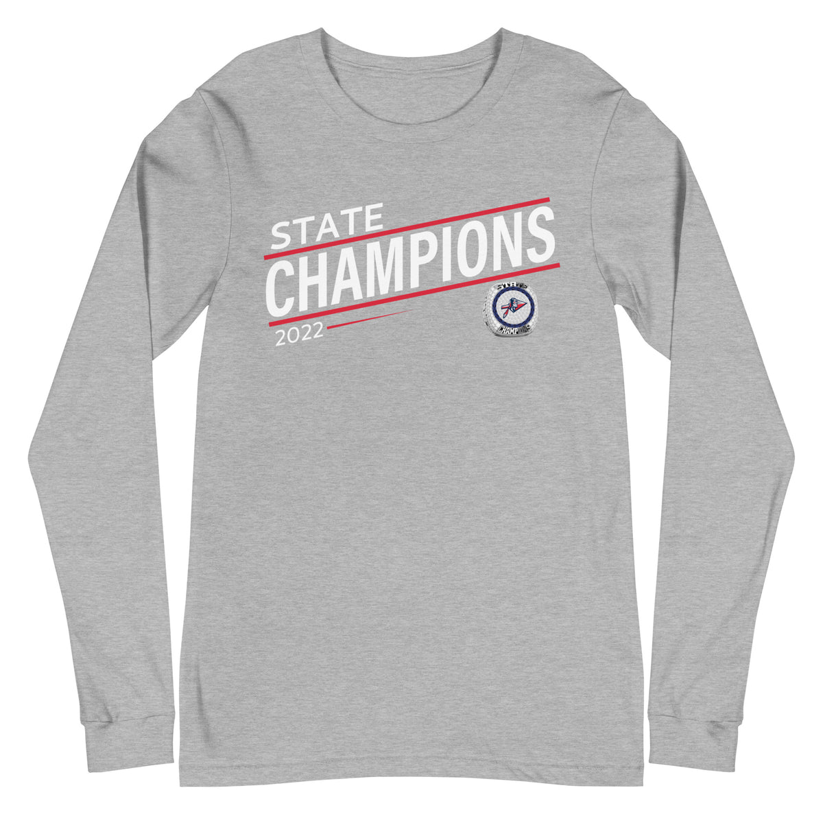 South Jones High School Band 2022 State Championship Ring Unisex Long Sleeve Tee