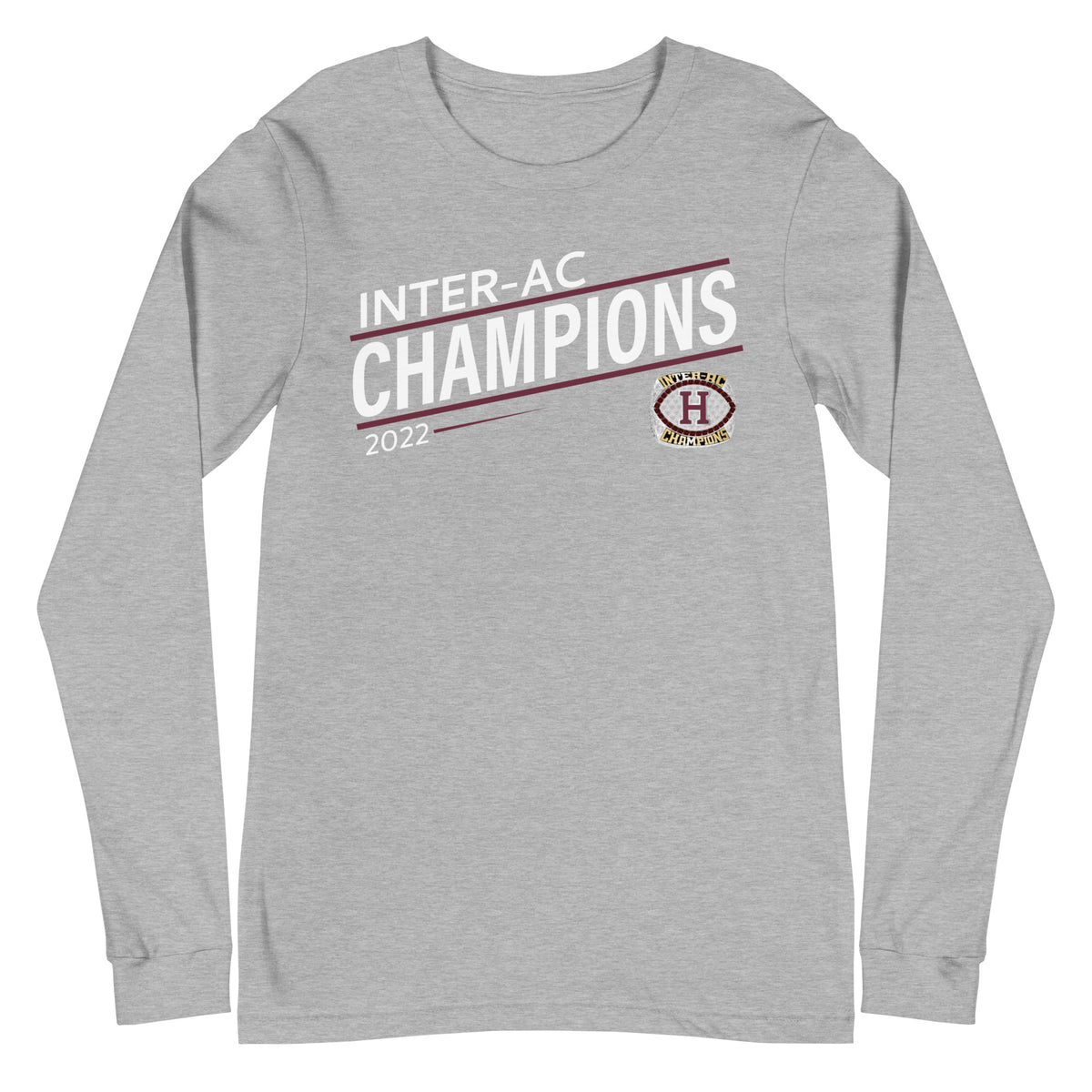 Haverford Football 2022 State Championship Ring Unisex Long Sleeve Tee