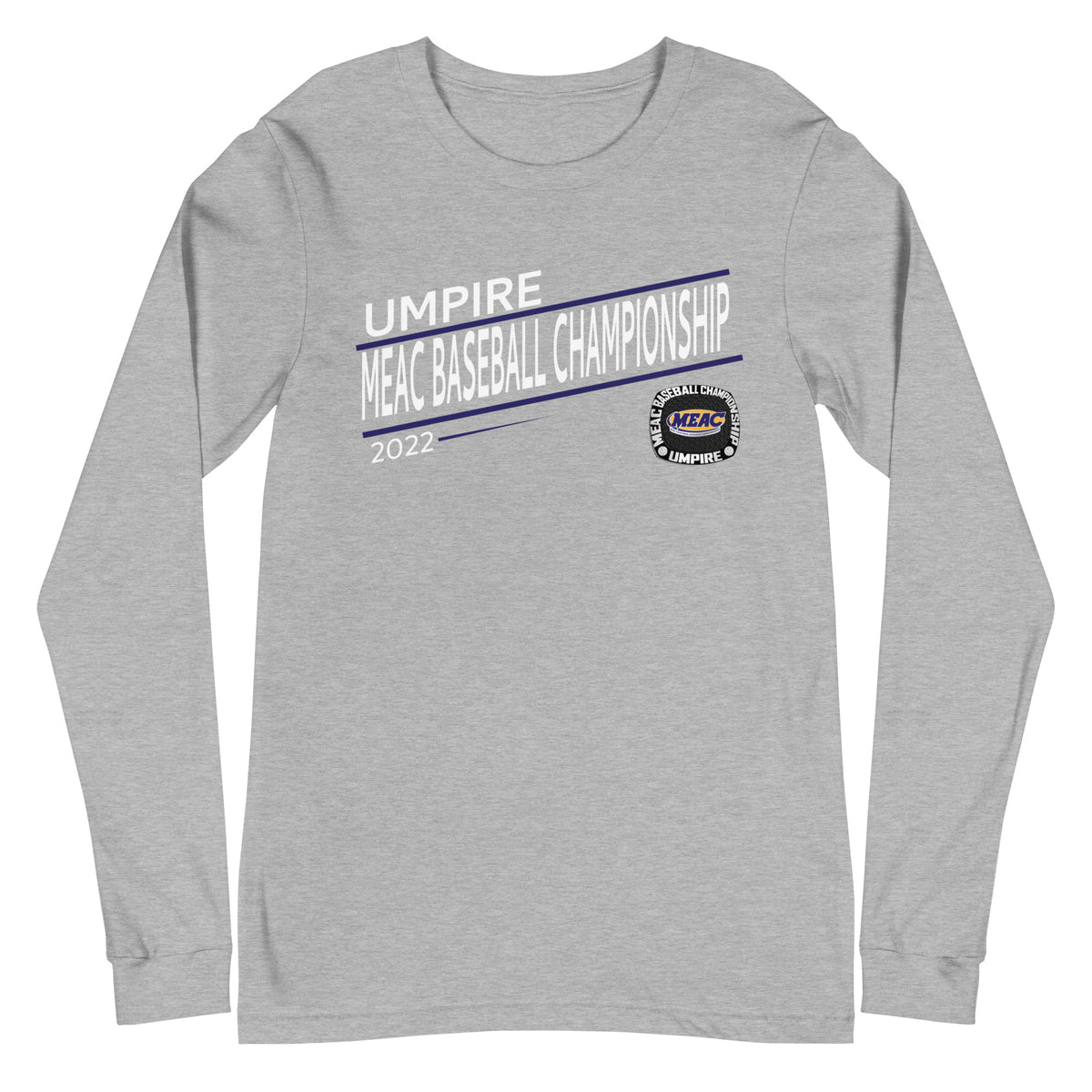 Mid-Eastern Athletic Conference Umpires 2022 State Championship Ring Unisex Long Sleeve Tee