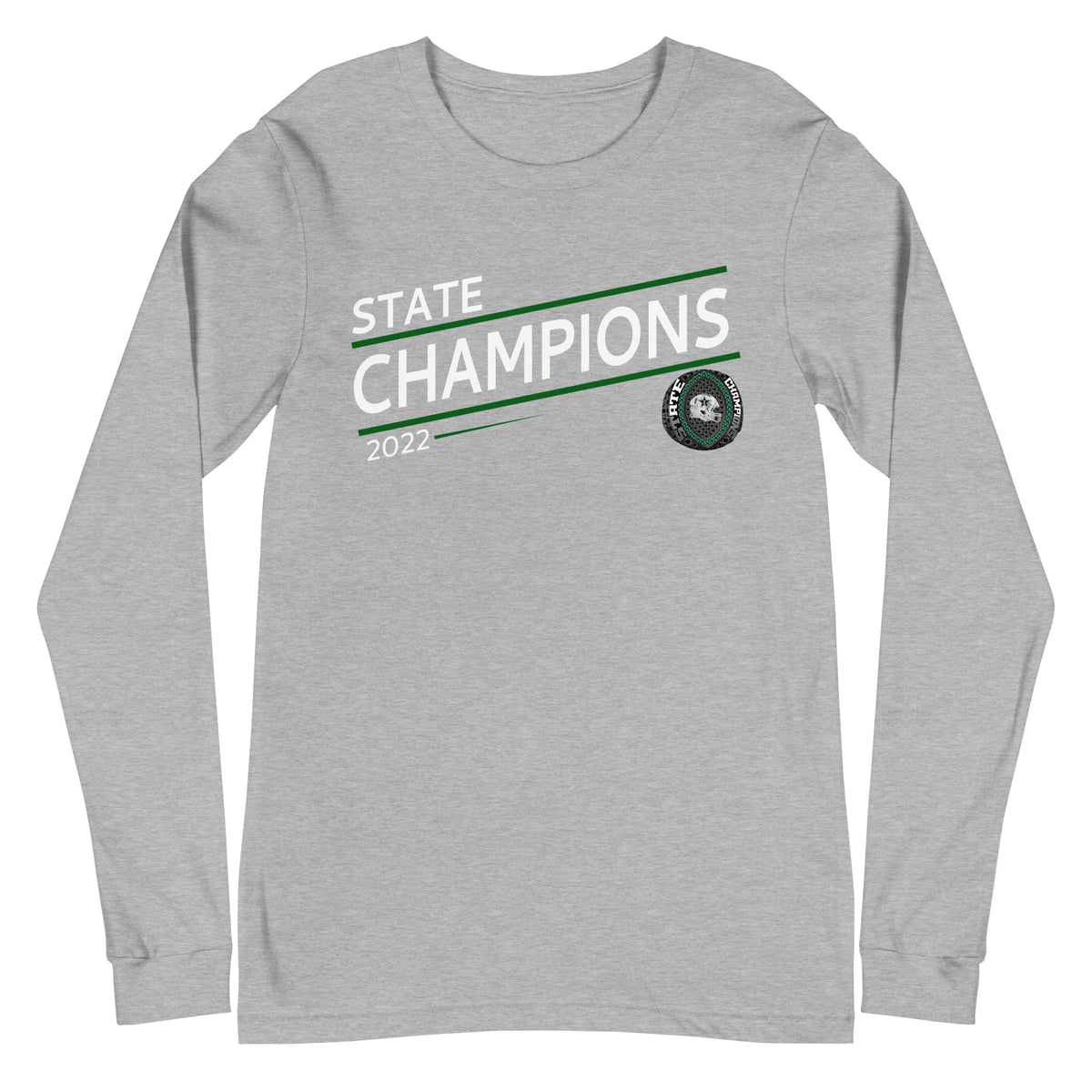 Estacada High School Football 2022 State Championship Ring Unisex Long Sleeve Tee