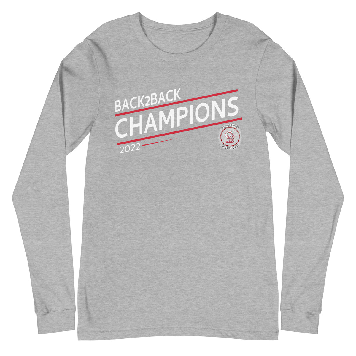 Glen Burnie High School Cheer 2022 State Championship Ring Unisex Long Sleeve Tee