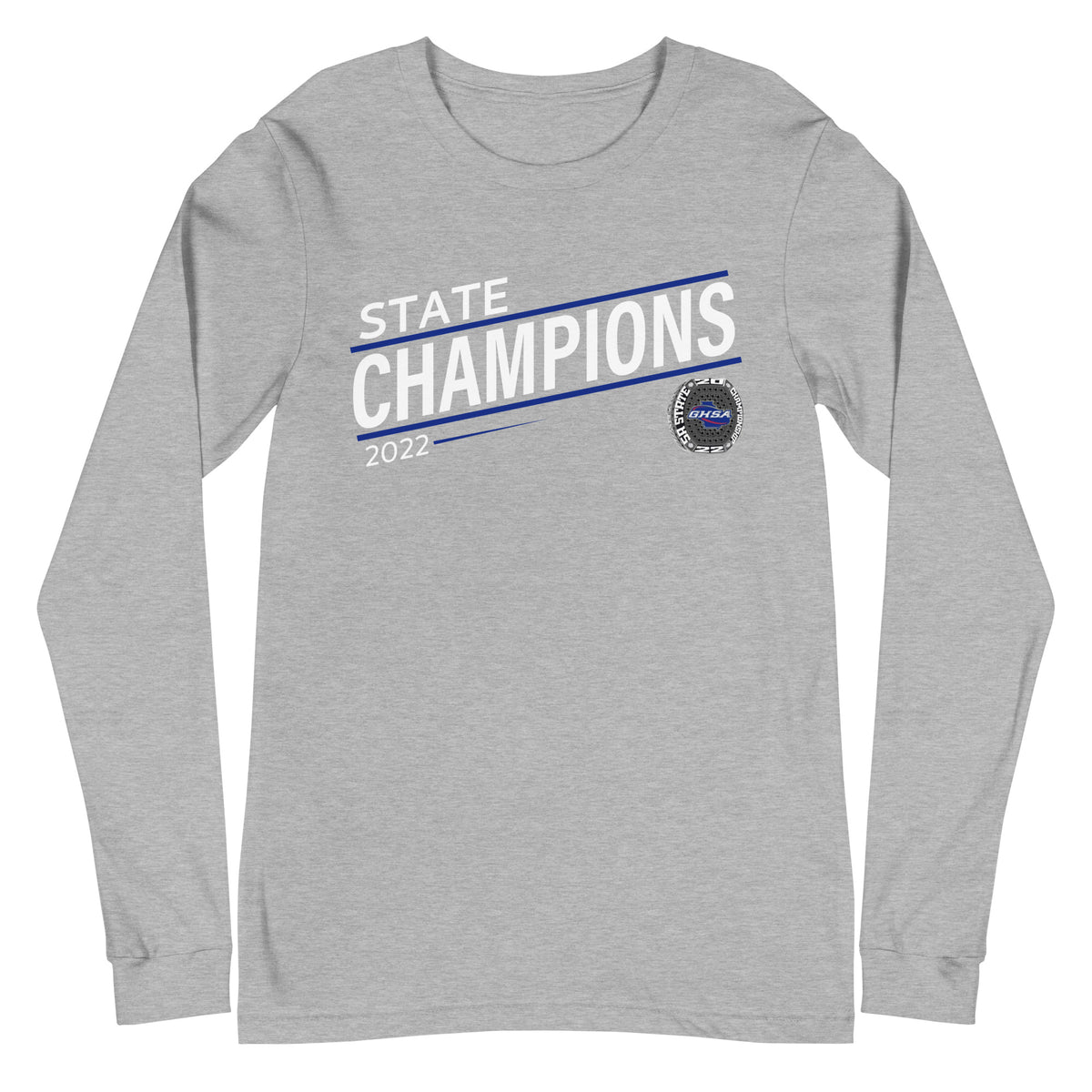 GHSA Cameron Mason Officiating Crew 2022 State Championship Ring Unisex Long Sleeve Tee