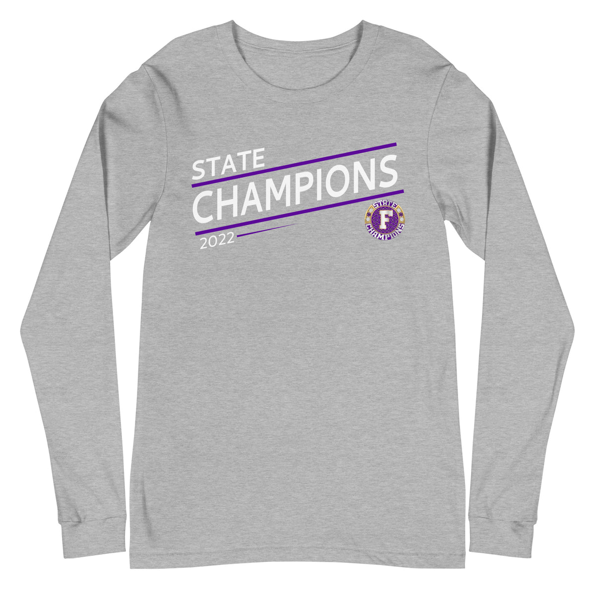 Fouke High School Band 2022 State Championship Ring Unisex Long Sleeve Tee