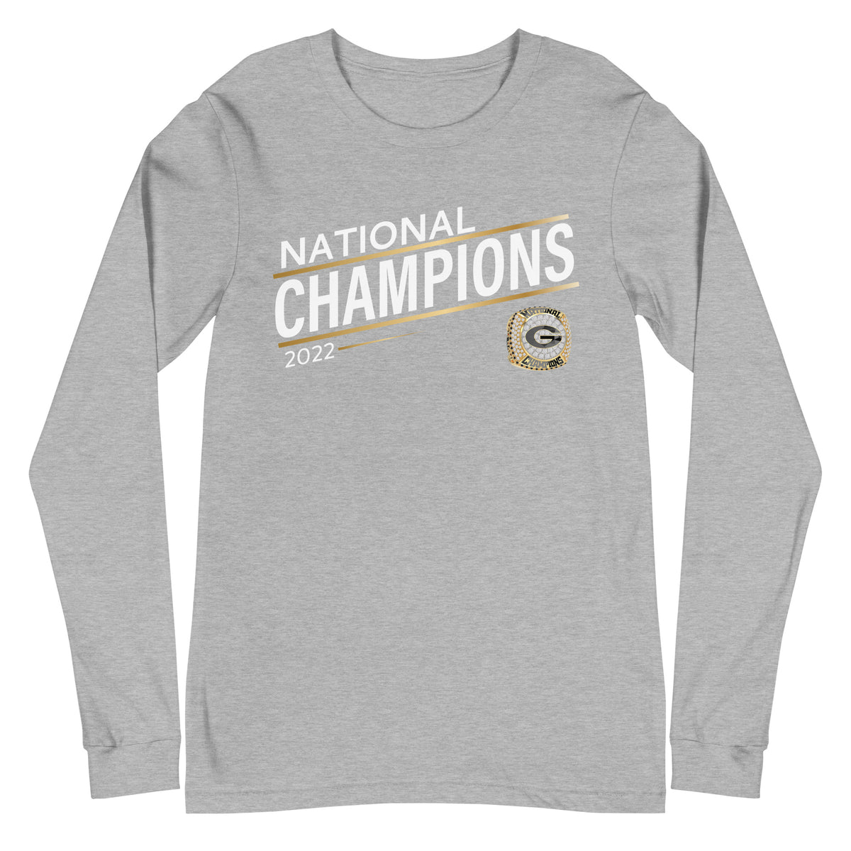 Team Georgia Middle school runners Unisex Long Sleeve Tee