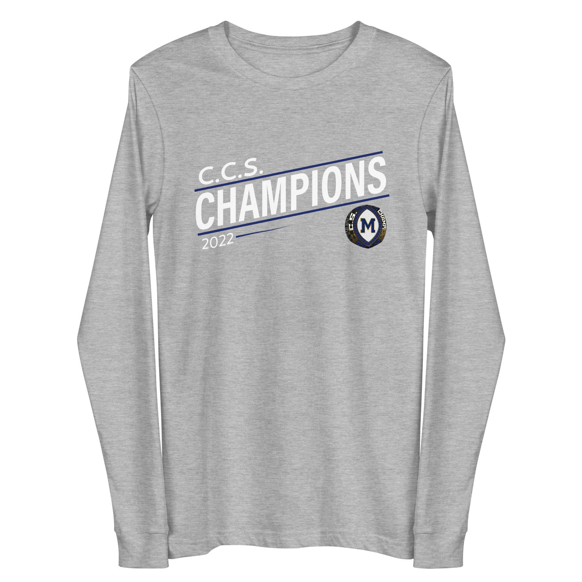 Menlo School Football Championship 2022 Unisex Long Sleeve Tee