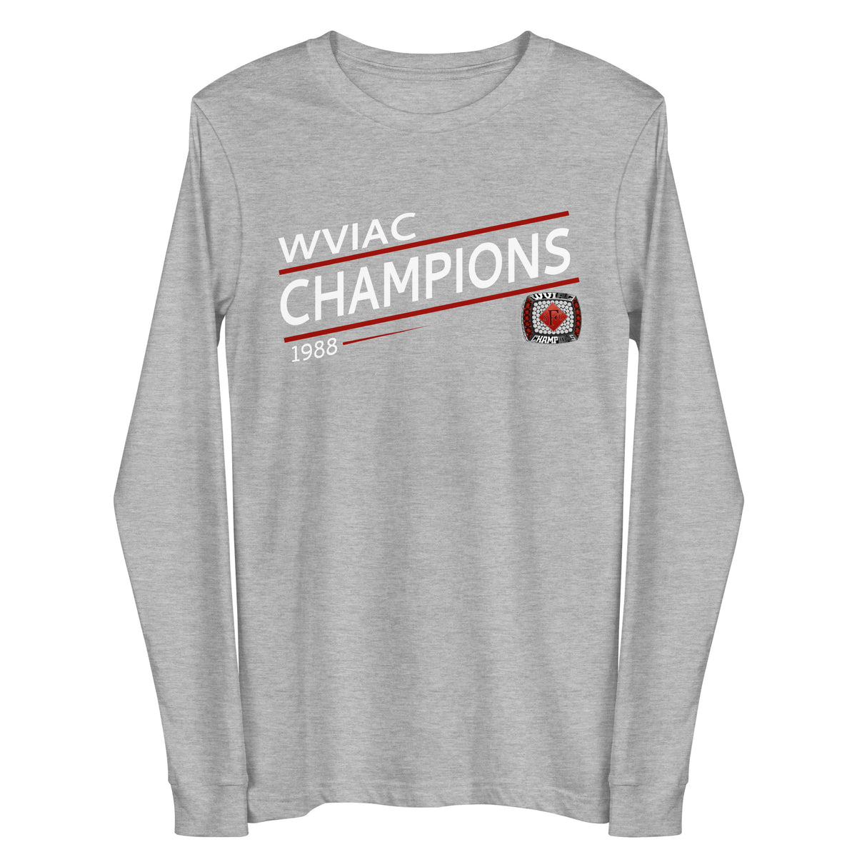 Gordon Moon Fairmont State 1988 Championship Unisex Long Sleeve Tee