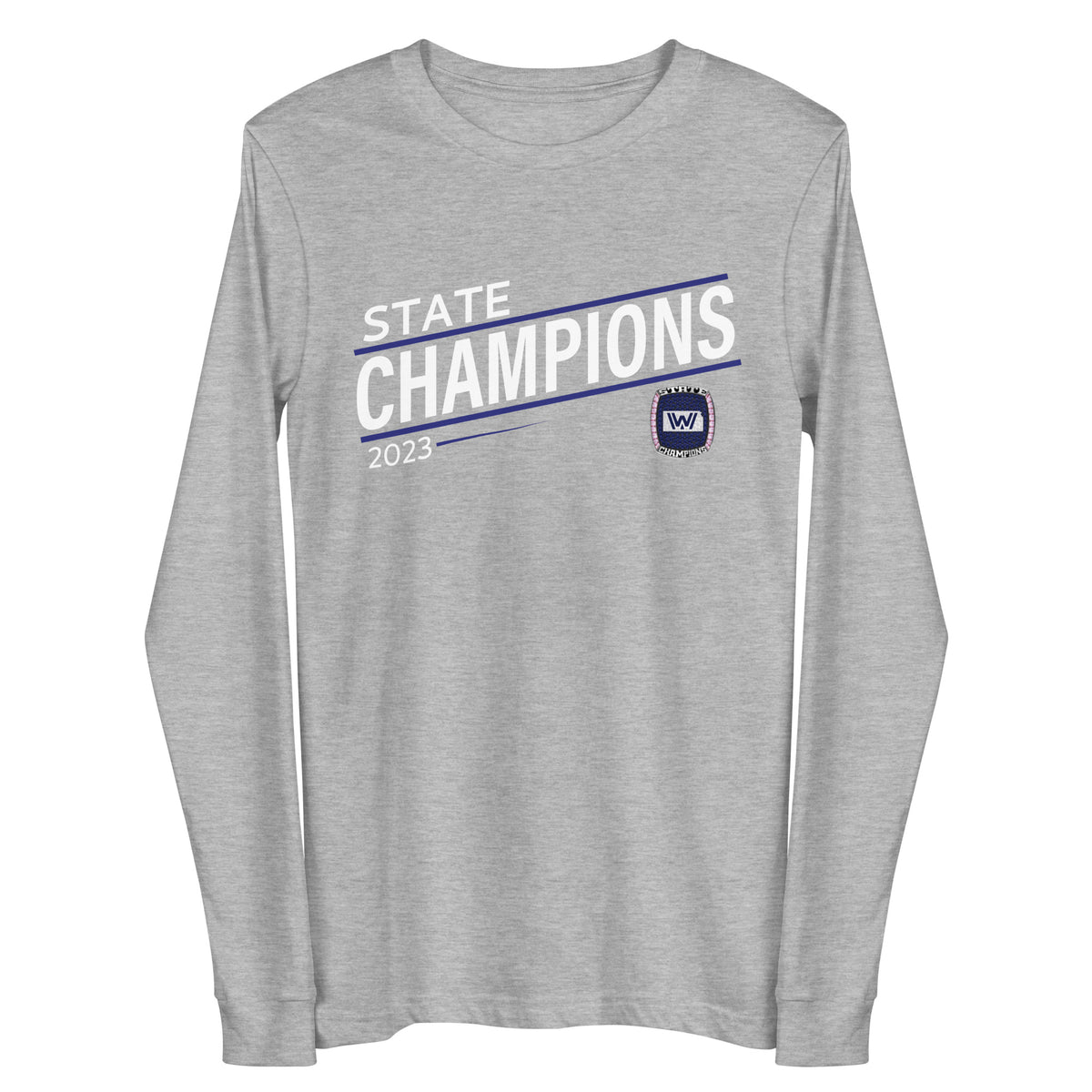Washburn Rural High School Wrestling 2023 Unisex Long Sleeve Tee