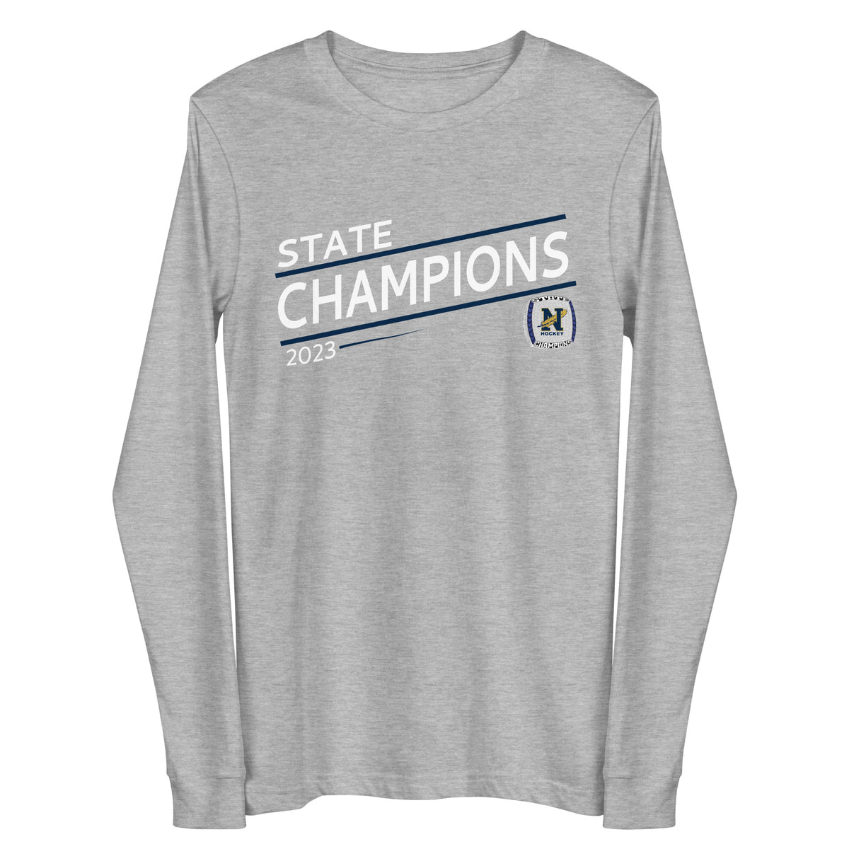 Bishop Noll Institute Hockey -Men's 2023 Unisex Long Sleeve Tee