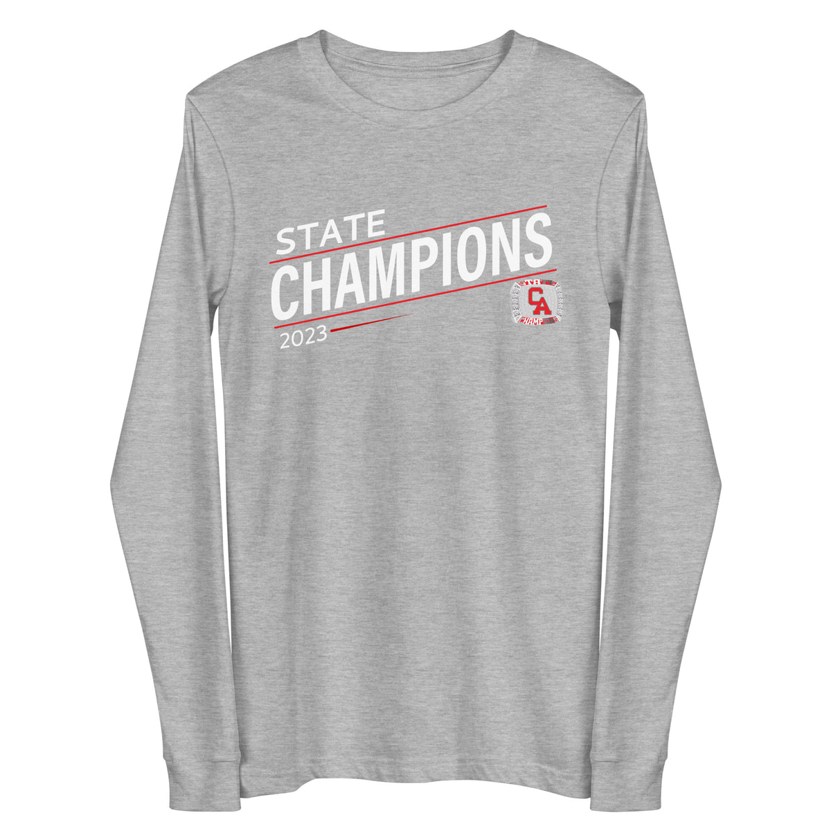 Carl Albert High School Wrestling 2023 Unisex Long Sleeve Tee