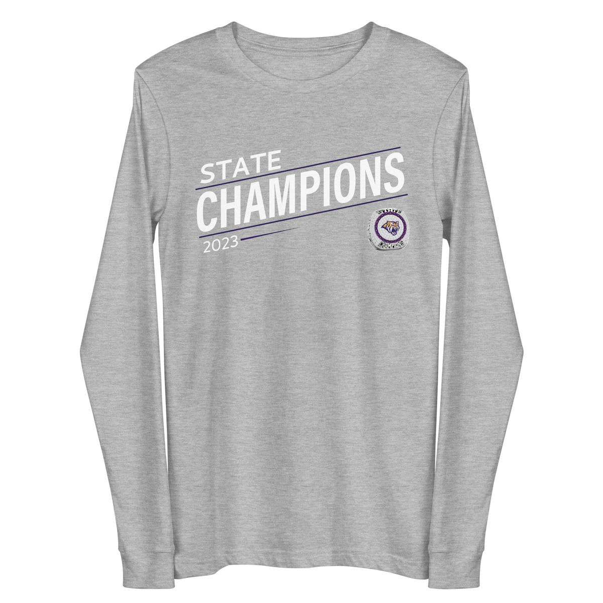 Humphrey/Lindsay Holy Family High School Basketball -Men's 2023 Unisex Long Sleeve Tee