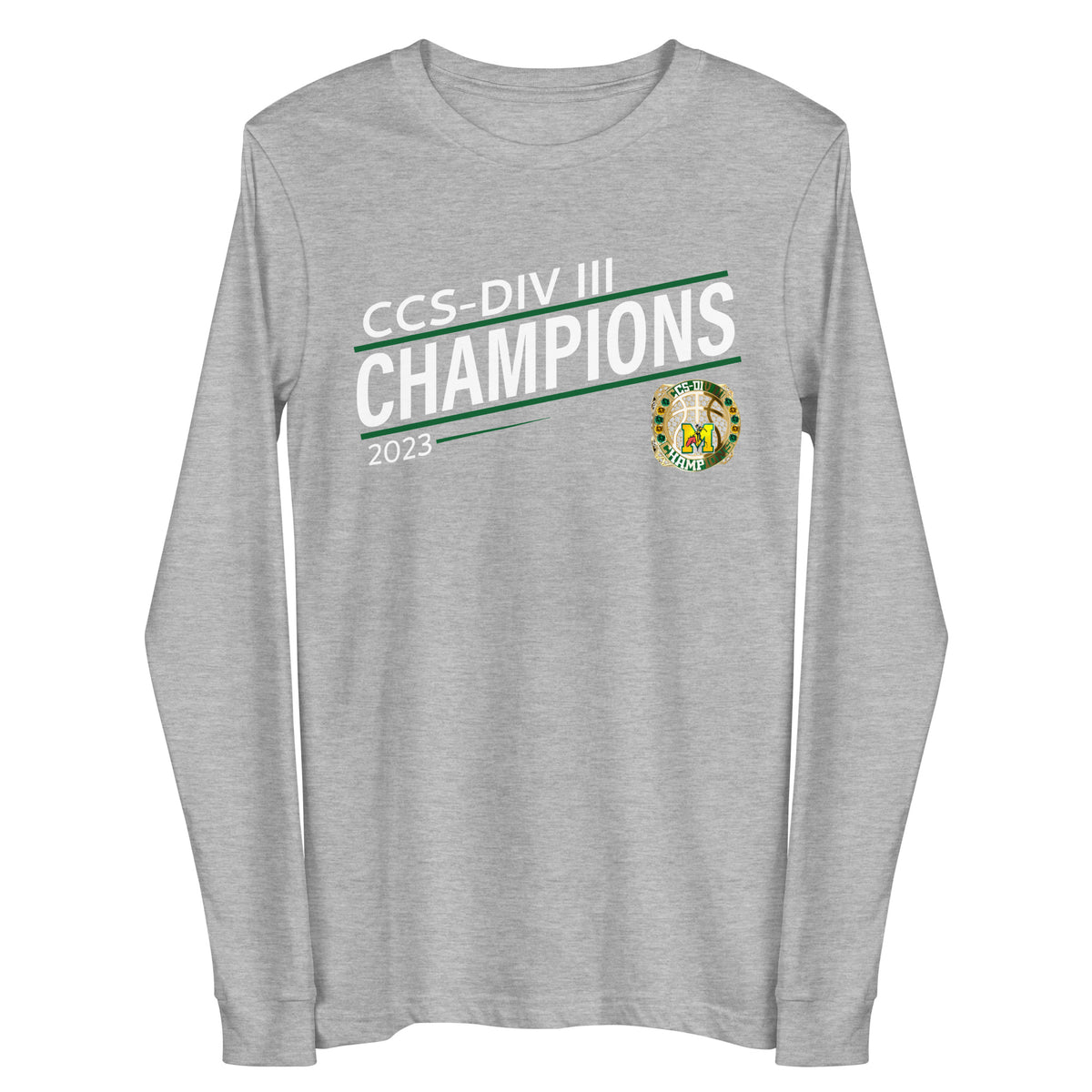 Monterey High School Basketball -Men's 2023 Unisex Long Sleeve Tee