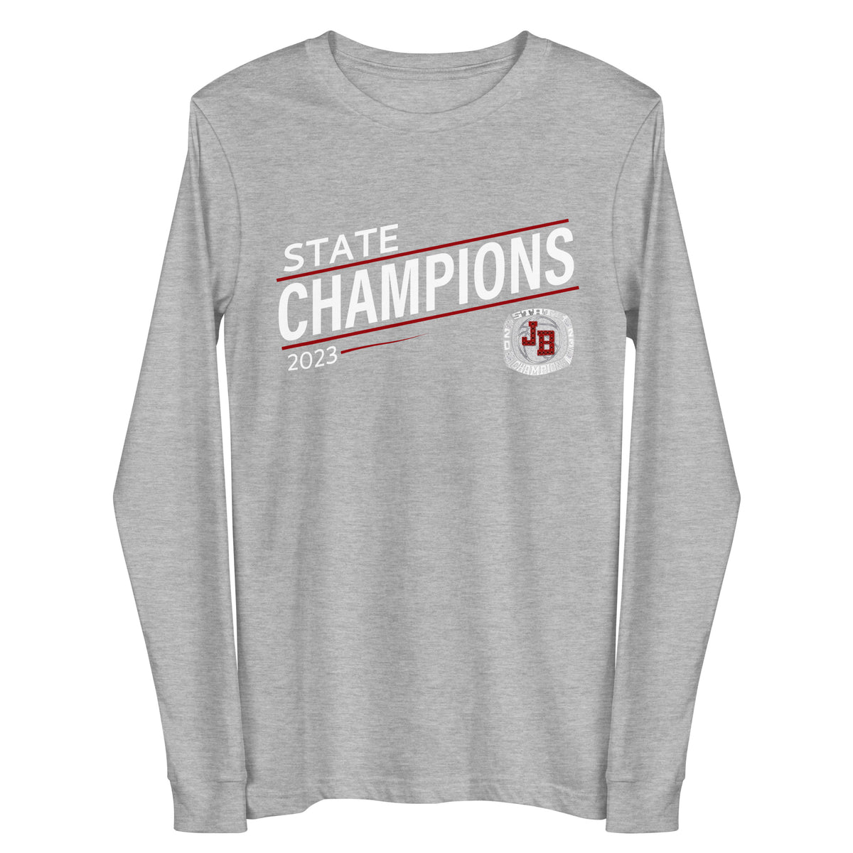 Johnson-Brock Senior High School Basketball -Men's 2023 Unisex Long Sleeve Tee