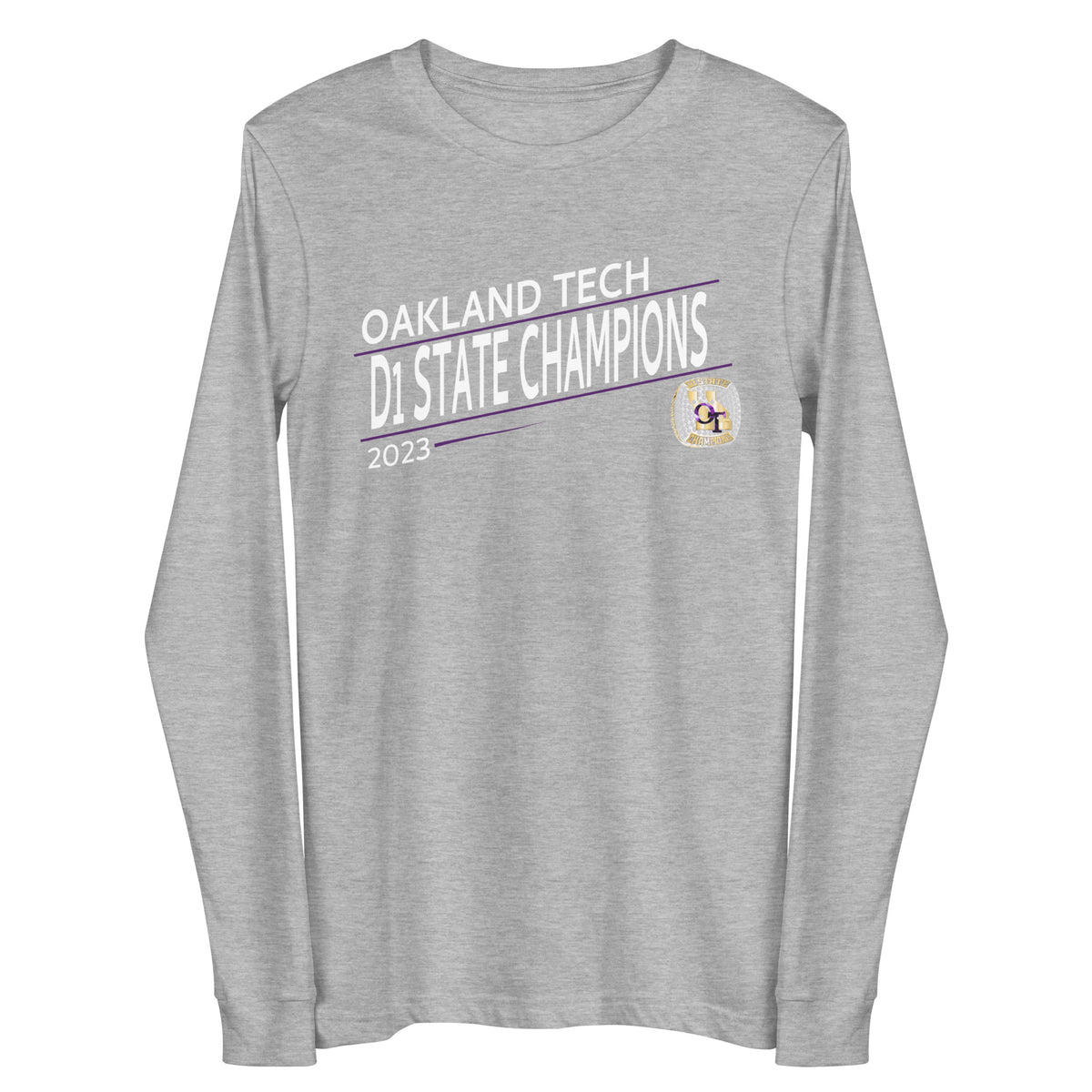 Oakland Technical High School Basketball -Women's 2023 Unisex Long Sleeve Tee