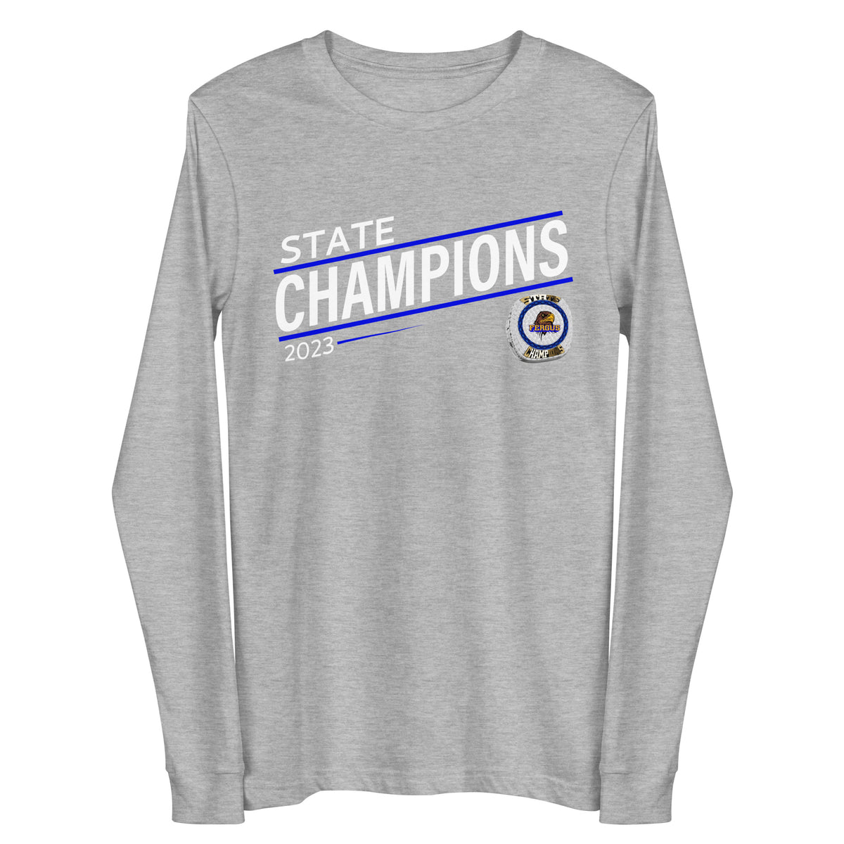 Fergus High School Basketball -Men's 2023 Unisex Long Sleeve Tee