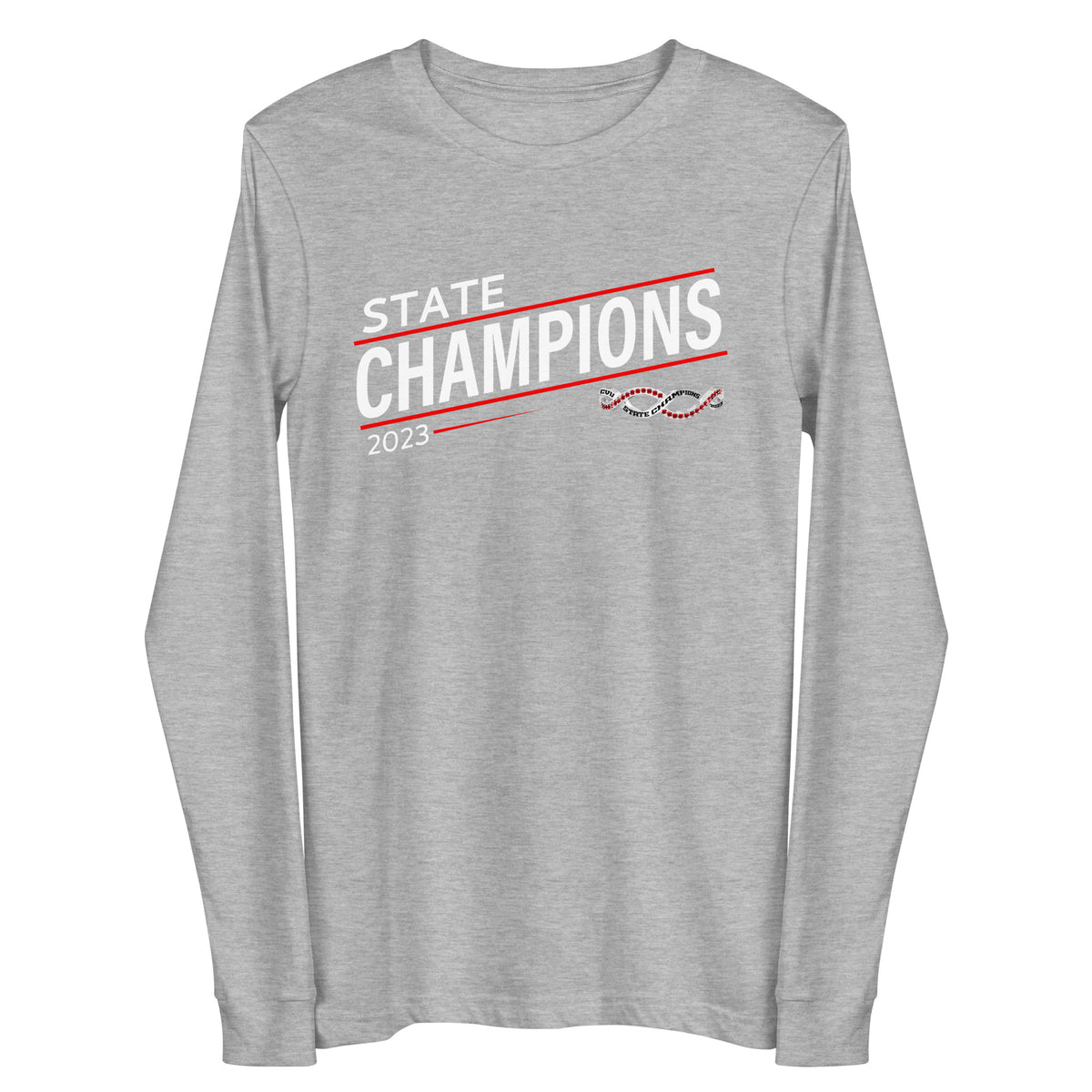 Champlain Valley Union High School Basketball -Women's 2023 Unisex Long Sleeve Tee
