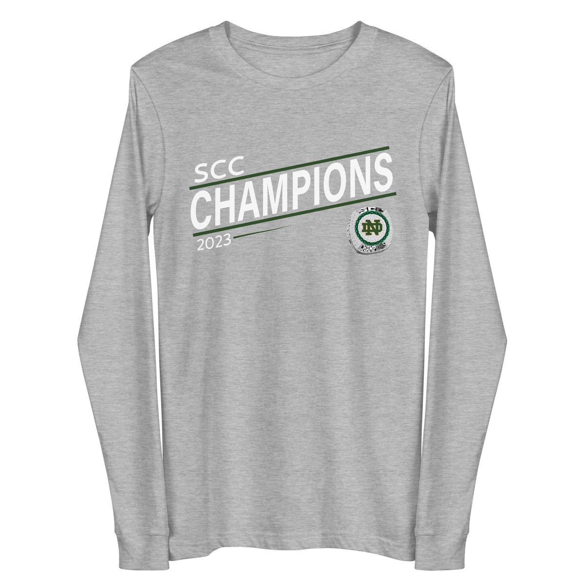 Notre Dame High School Basketball -Men's 2023 Unisex Long Sleeve Tee