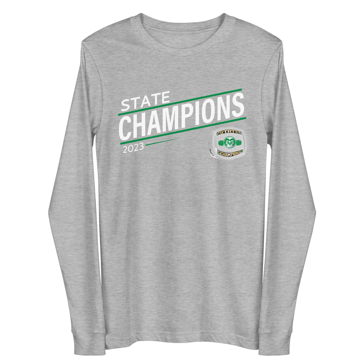 Rio Rancho Public Schools Powerlifting 2023 Unisex Long Sleeve Tee