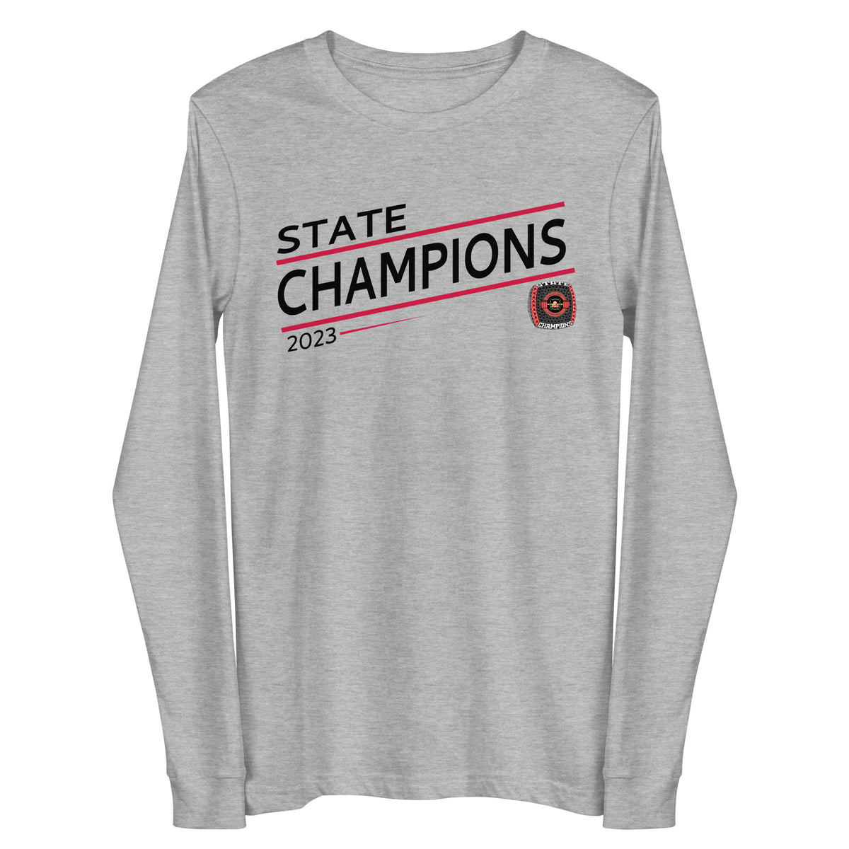 Athens High School Powerlifting 2023 Unisex Long Sleeve Tee