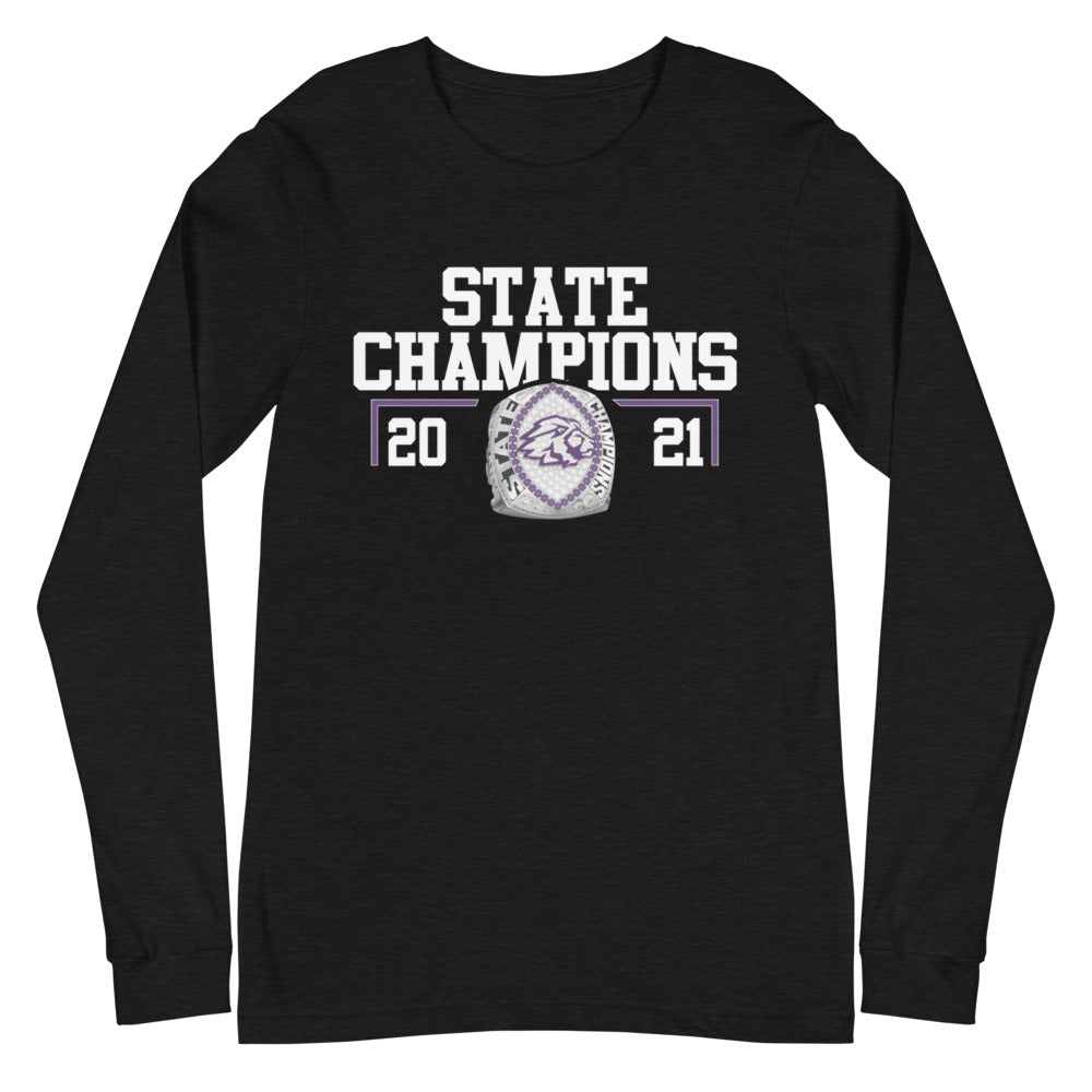 Trinity FB Champs Unisex Long Sleeve Tee