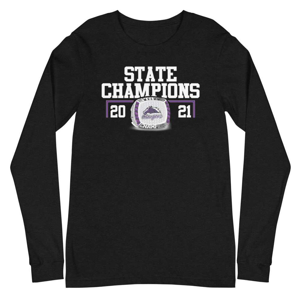 Pearl City HS Bowling Long Sleeve Tee