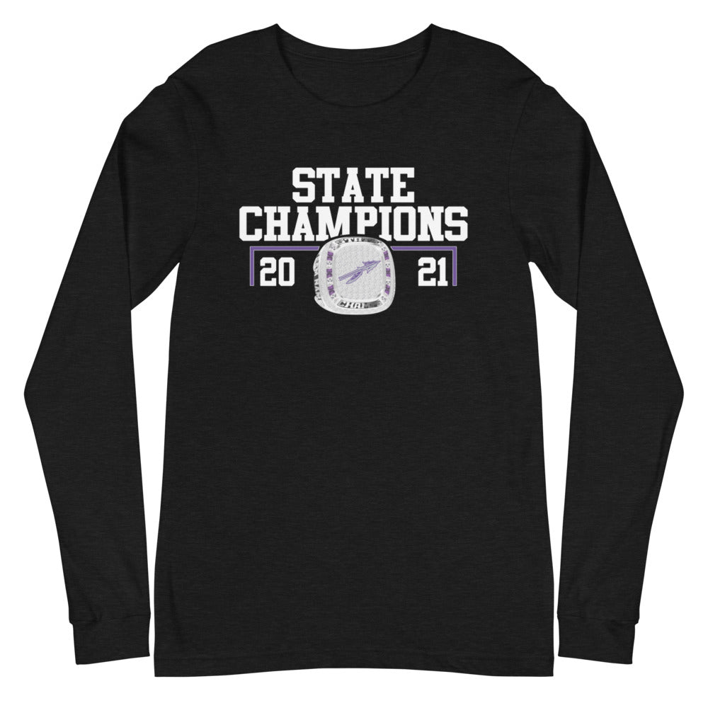 Waunakee HS Football Long Sleeve Tee