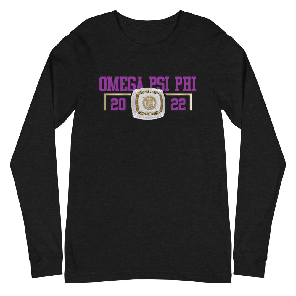 Omega Psi Phi Unisex Long Sleeve Tee