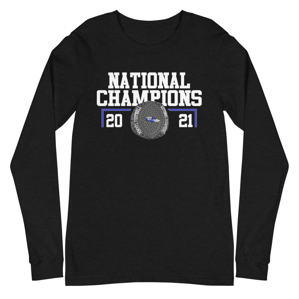 Columbia Ravens 9U Football Long Sleeve Tee