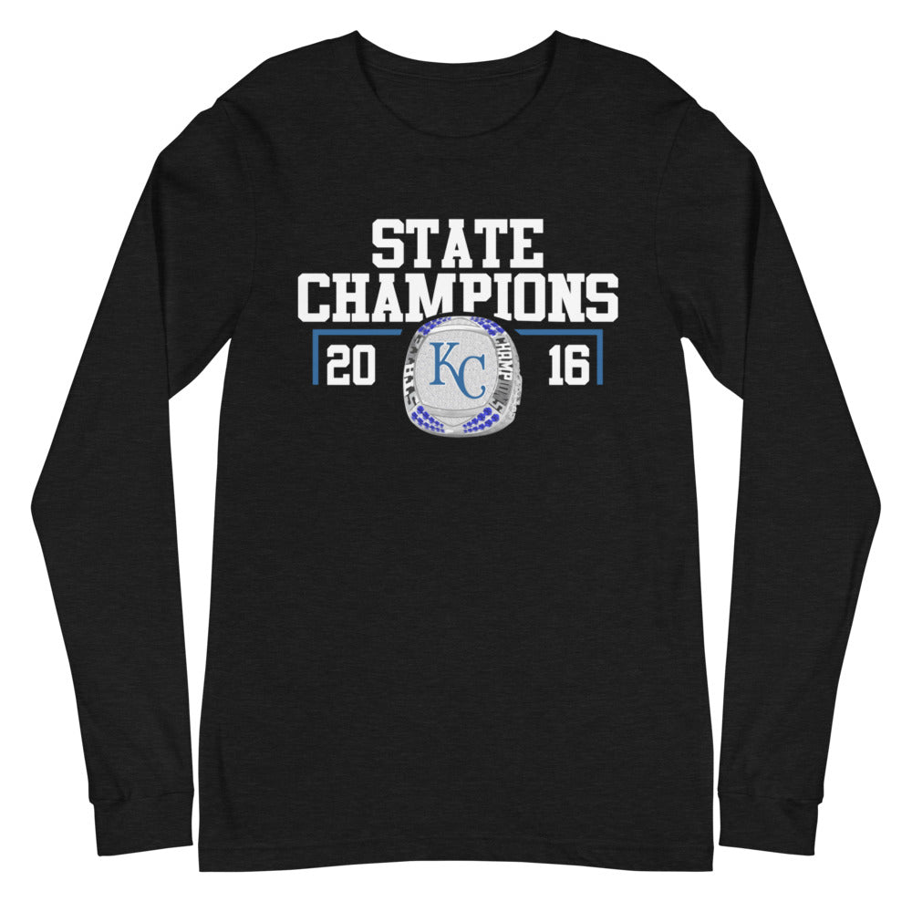 Wildcat Football Champion Long Sleeve Tee