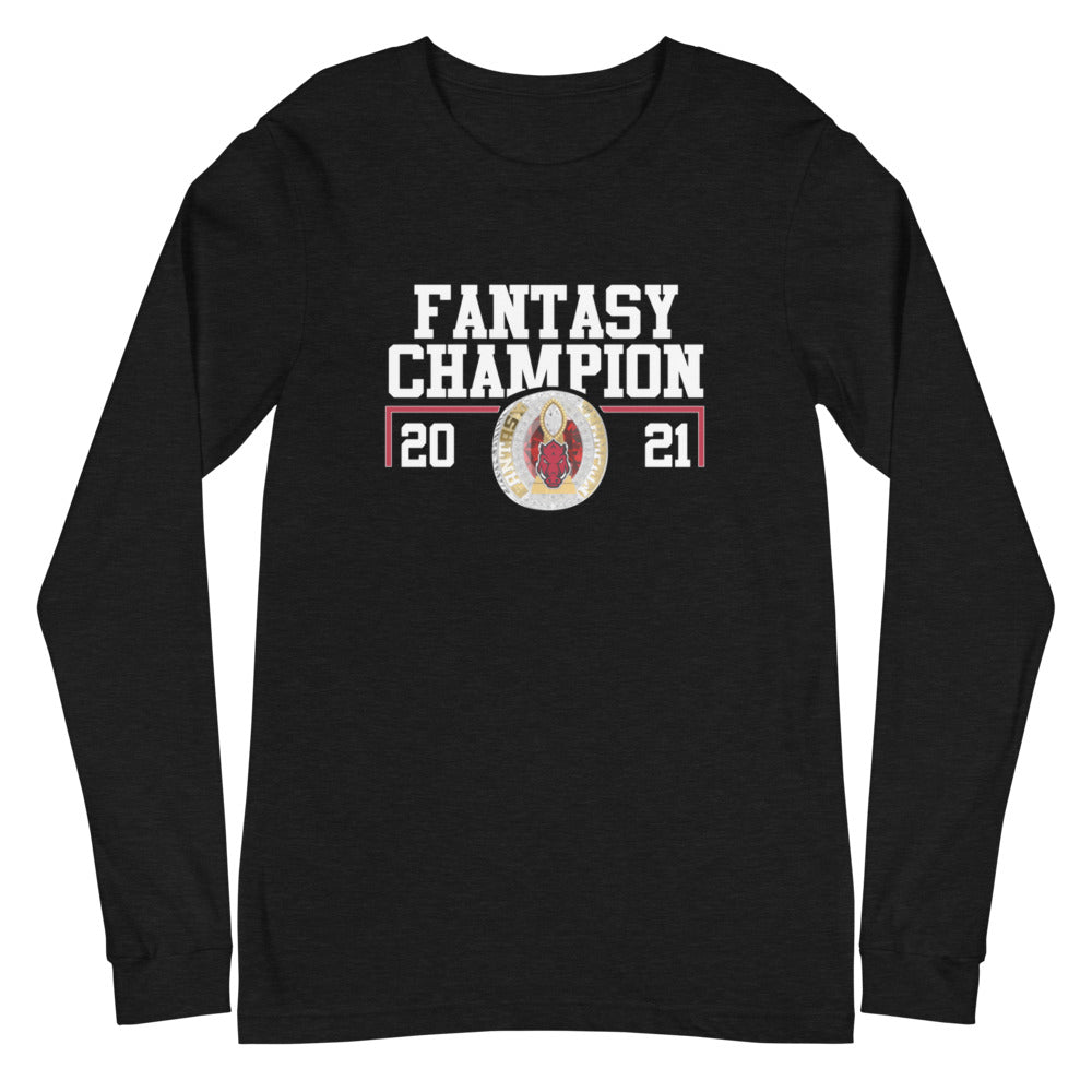 Fantasy Football League Champion Long Sleeve Tee