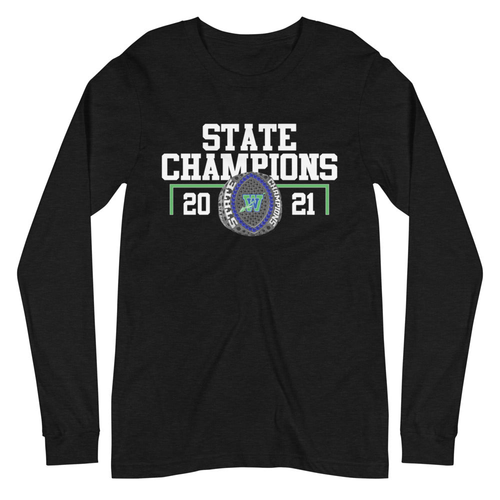 Winton Woods FB Champs Unisex Long Sleeve Tee