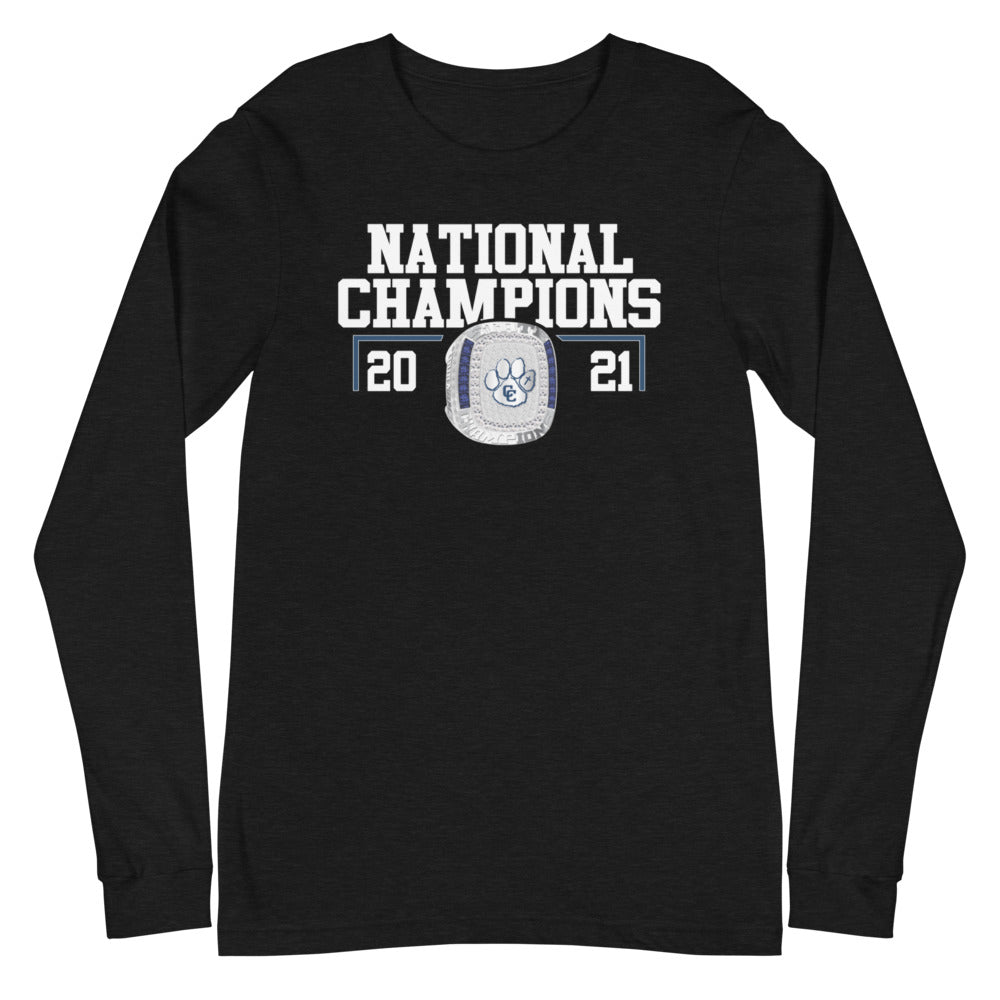 CASCADE CHRISTIAN NATIONAL CHAMPION Unisex Long Sleeve Tee